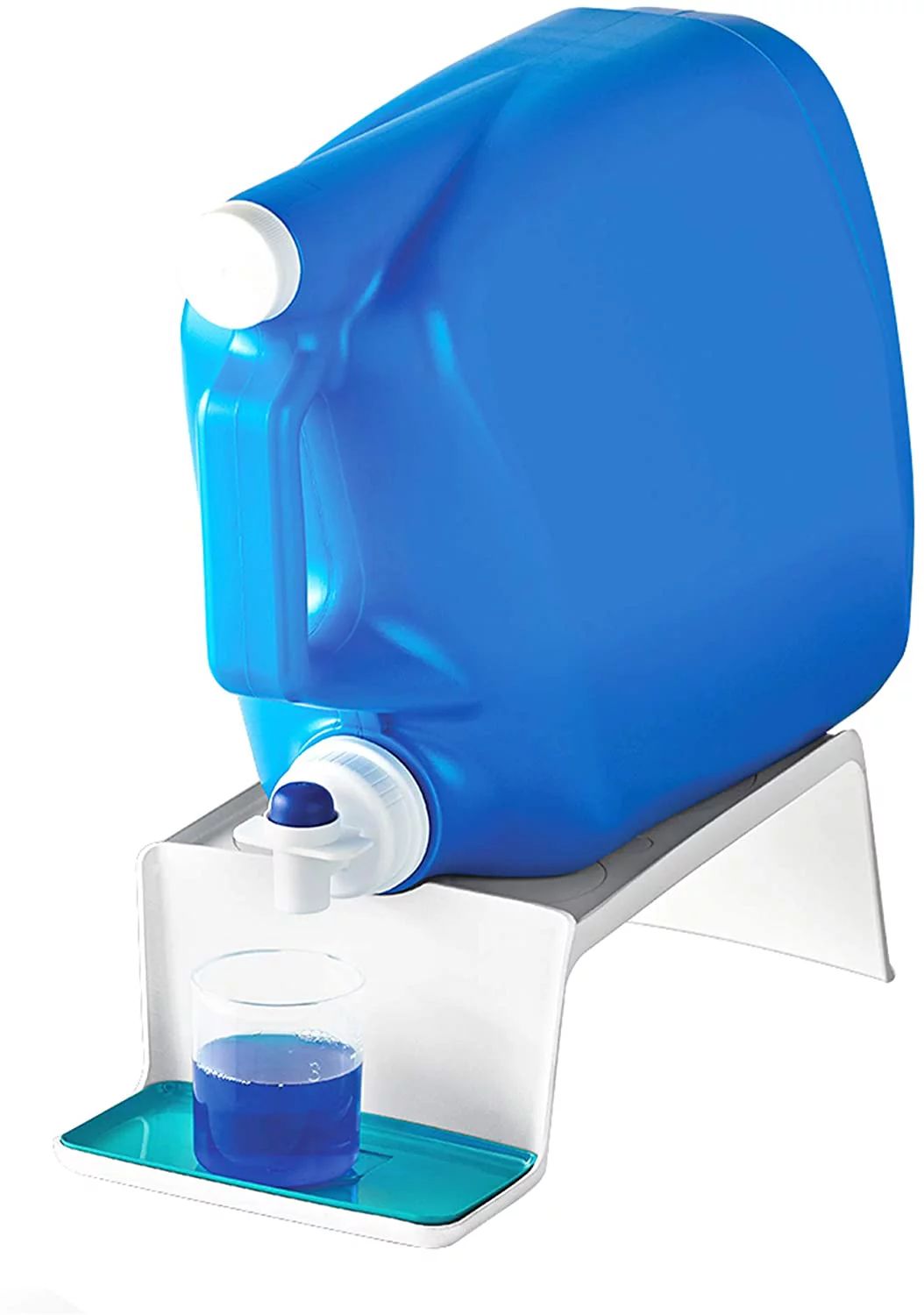 Smart Design Sud Station - Angled Laundry Detergent Organizer  - 5.8 x 12.7 inch - White | Walmart (US)