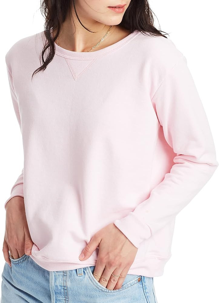 Hanes Women's V-Notch Pullover Fleece Sweatshirt | Amazon (CA)
