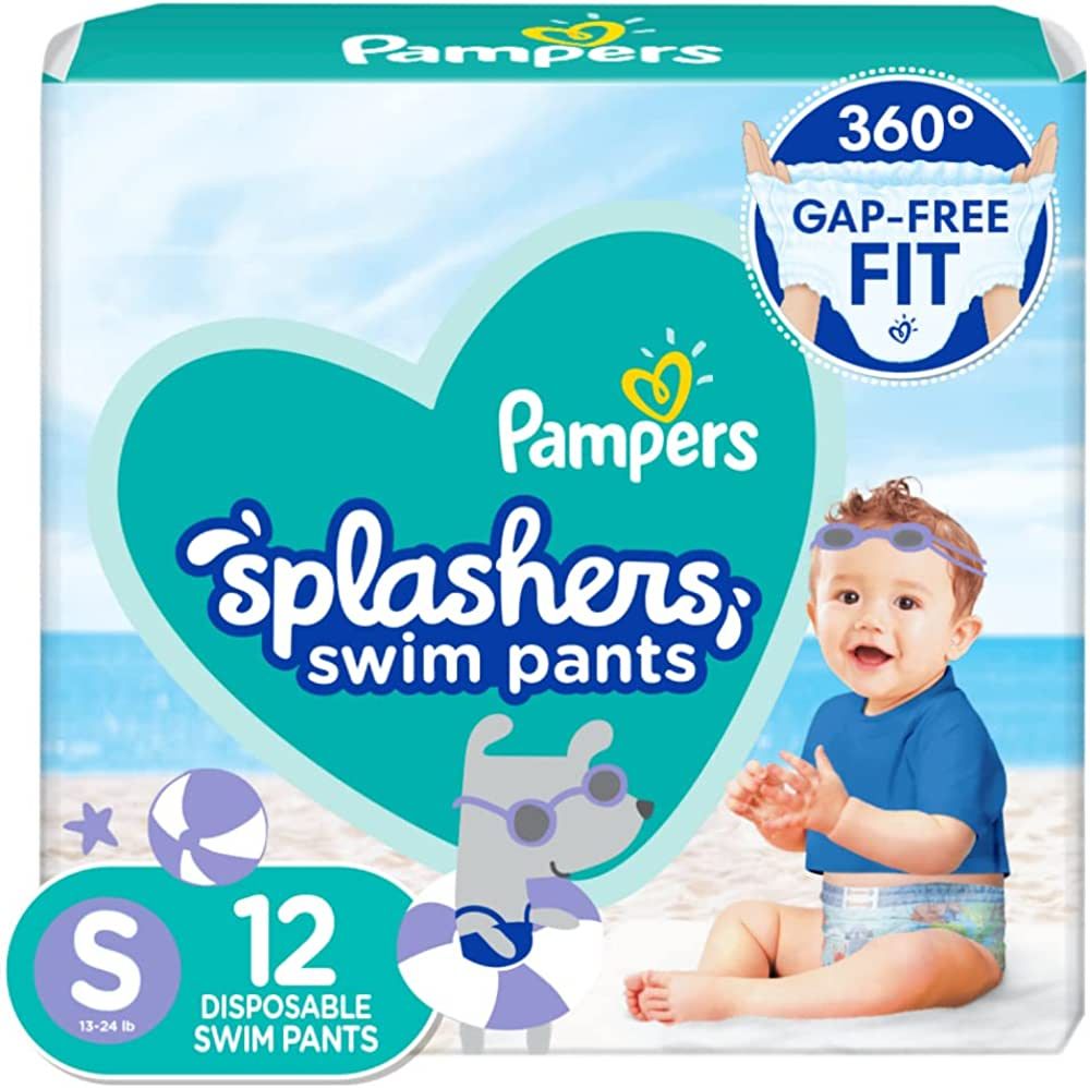 Pampers Splashers 12 Count 13-24 lbs | Amazon (US)