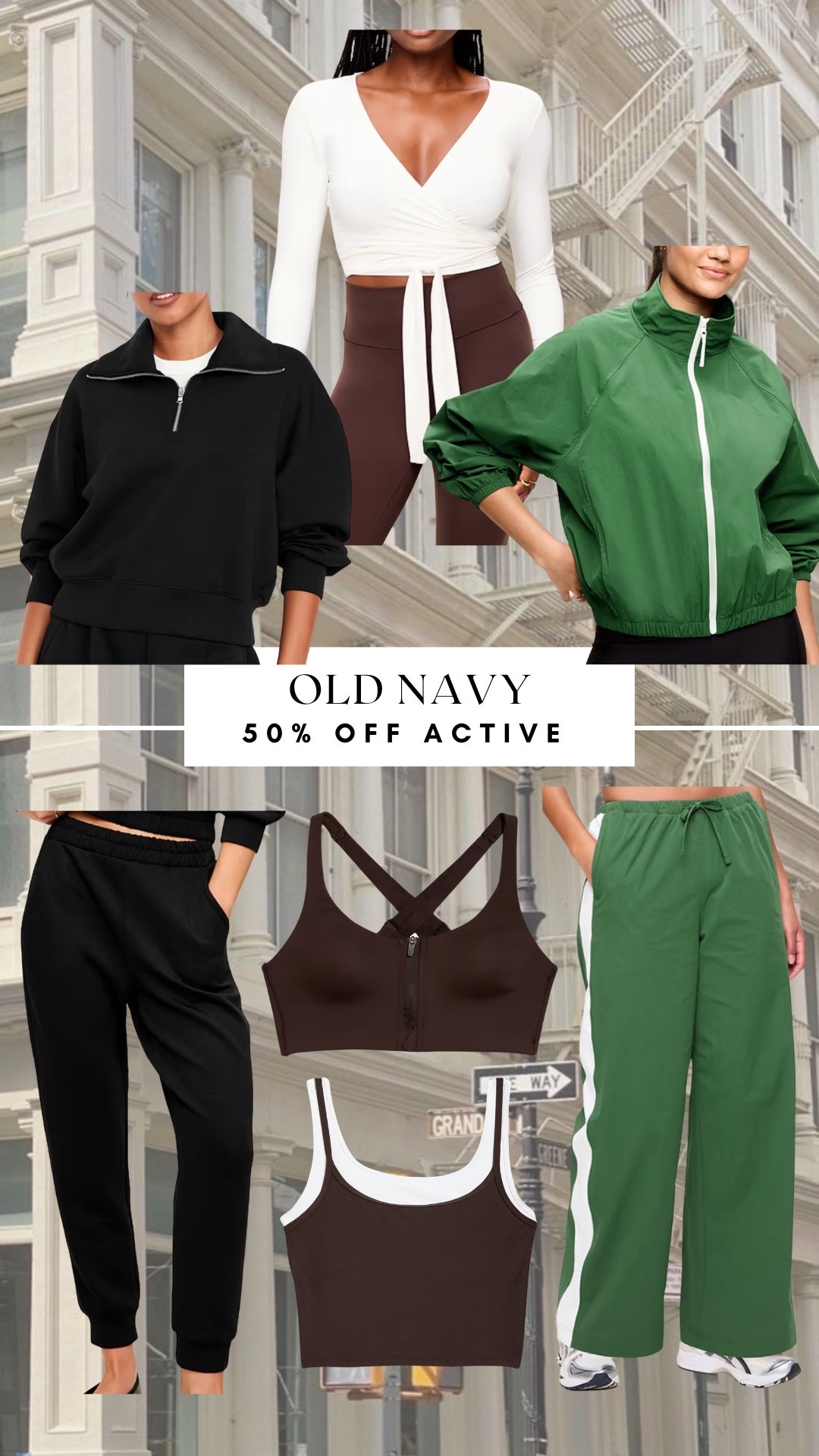 50% off old navy active, matching sets, track sets and bounce fleece loungewear

#LTKootd #LTKSaleAlert #LTKActive