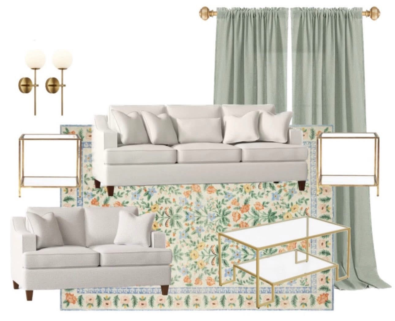 This rug is a showstopper! It’s a clients favorite and we couldn’t agree less! 


interior design, home finds, home interior, rifle paper co, curtains, amazon finds, look for less, grandmillenial, sectional, couch, sofa, sconces, living room, living area, indoor rug, brass tablee

#LTKSeasonal #LTKHome #LTKFindsUnder100