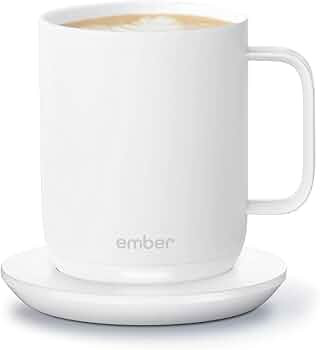 Ember Temperature Control Smart Mug 2, 10 Oz, App-Controlled Heated Coffee Mug with 80 Min Batter... | Amazon (US)