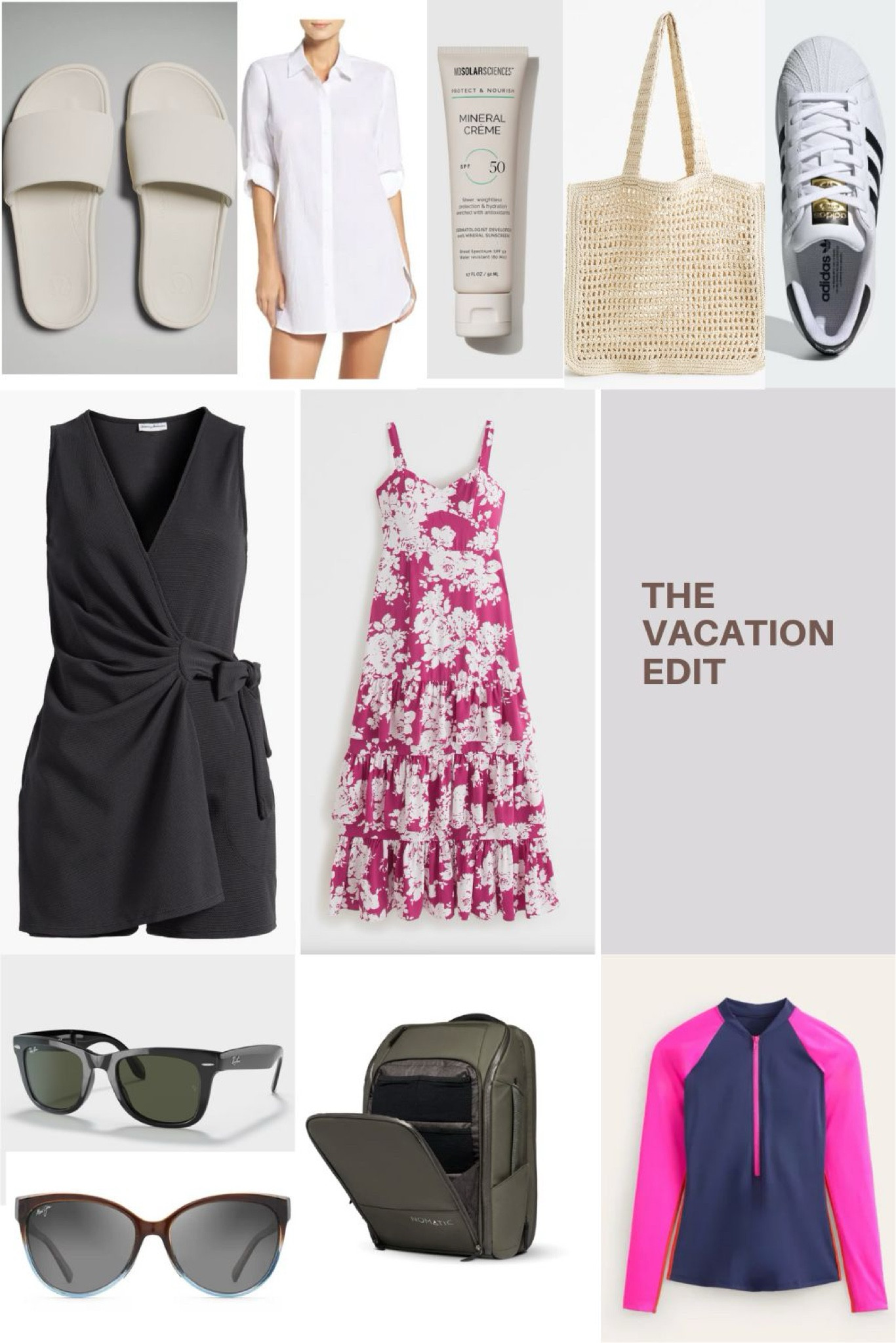 Natashas Vacation Edit - see my favorite new vacation style finds and travel essentials for a beach trip or any vacation. I have the dress and romper in size small

#LTKsalealert #LTKtravel #LTKshoecrush