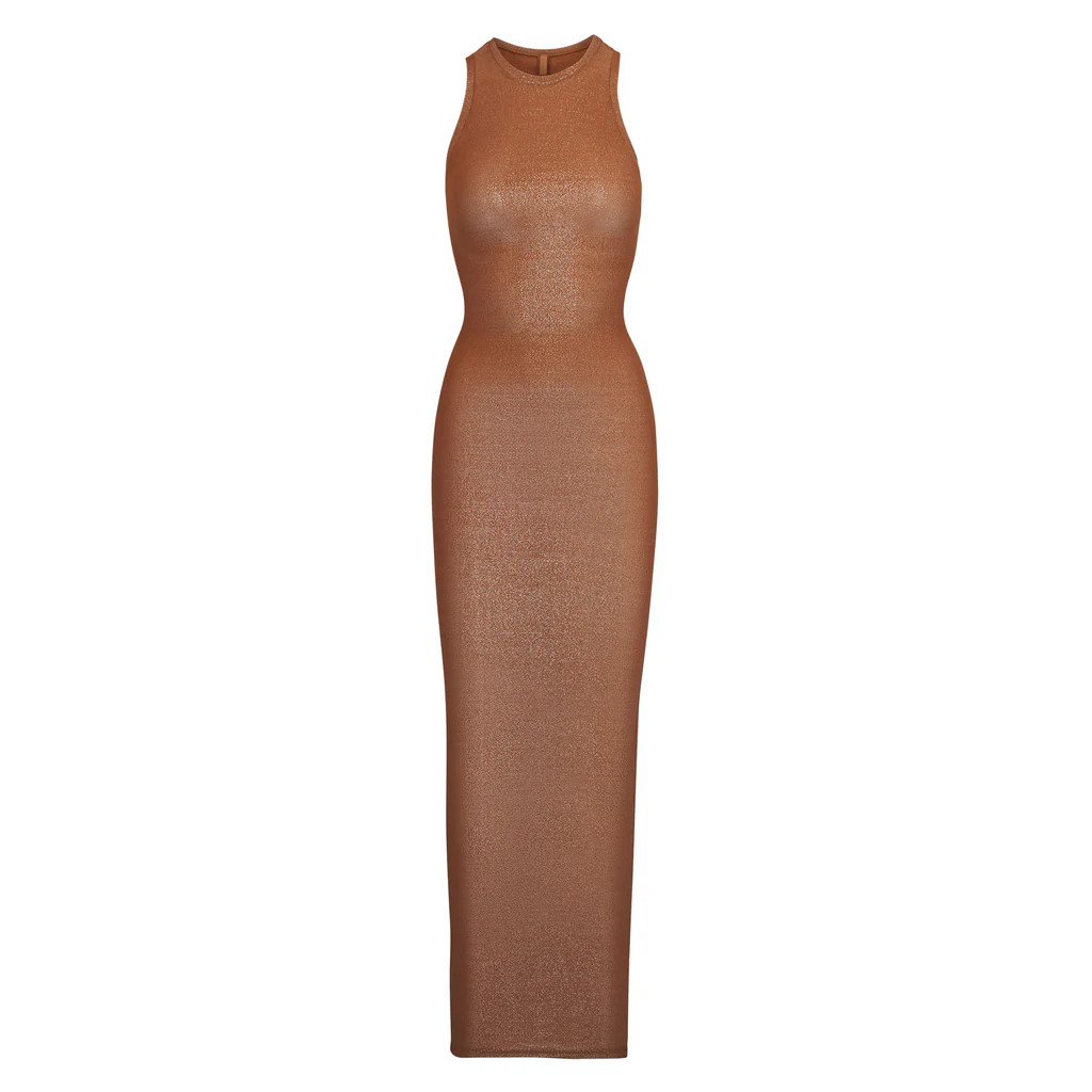 SHIMMER TANK DRESS | SKIMS (US)