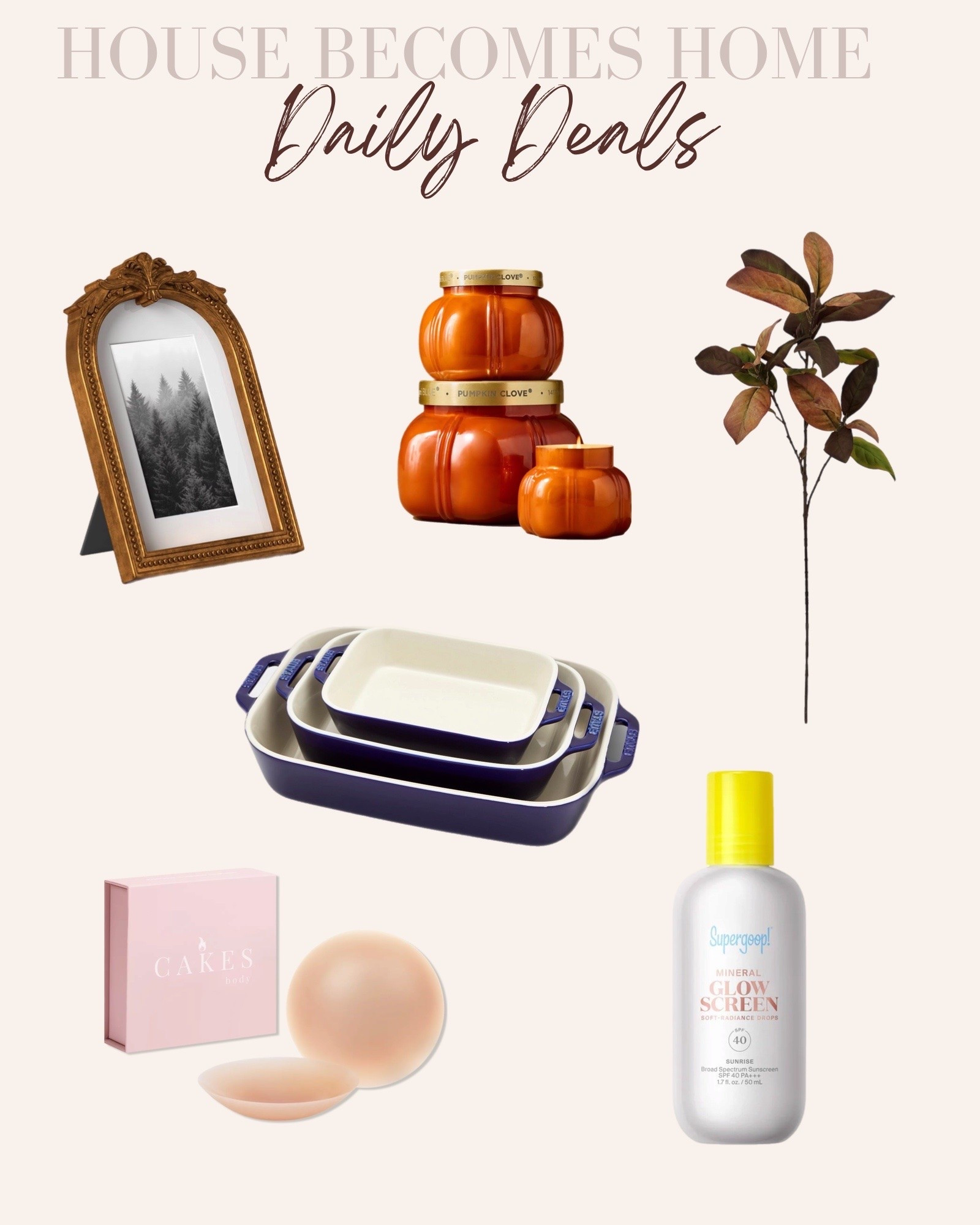 Daily deals!!


Fall decor, baking, home decor

#LTKSaleAlert #LTKHome #LTKBeauty
