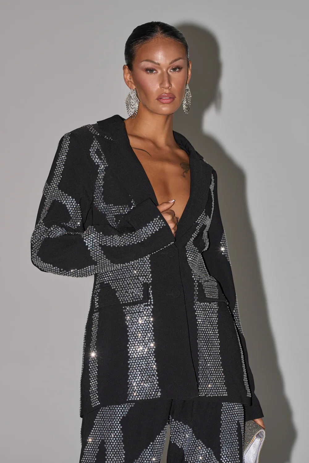 GEMINI RHINESTONE BLAZER | AKIRA