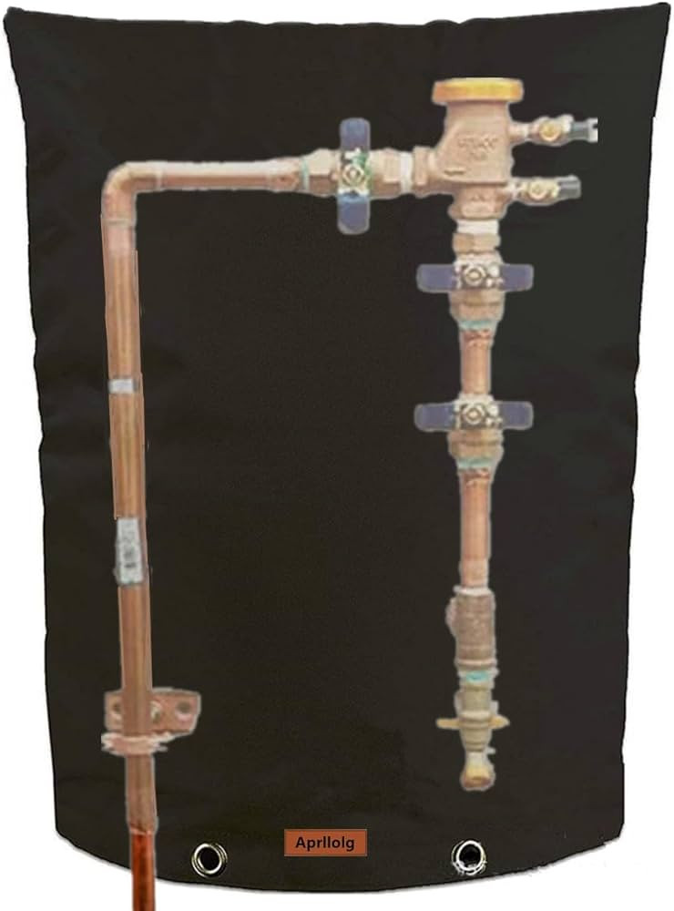 Backflow Insulated Cover, Outdoor Pipe Covers Winter Freeze Protection, Insulation Cover Pouch fo... | Amazon (US)