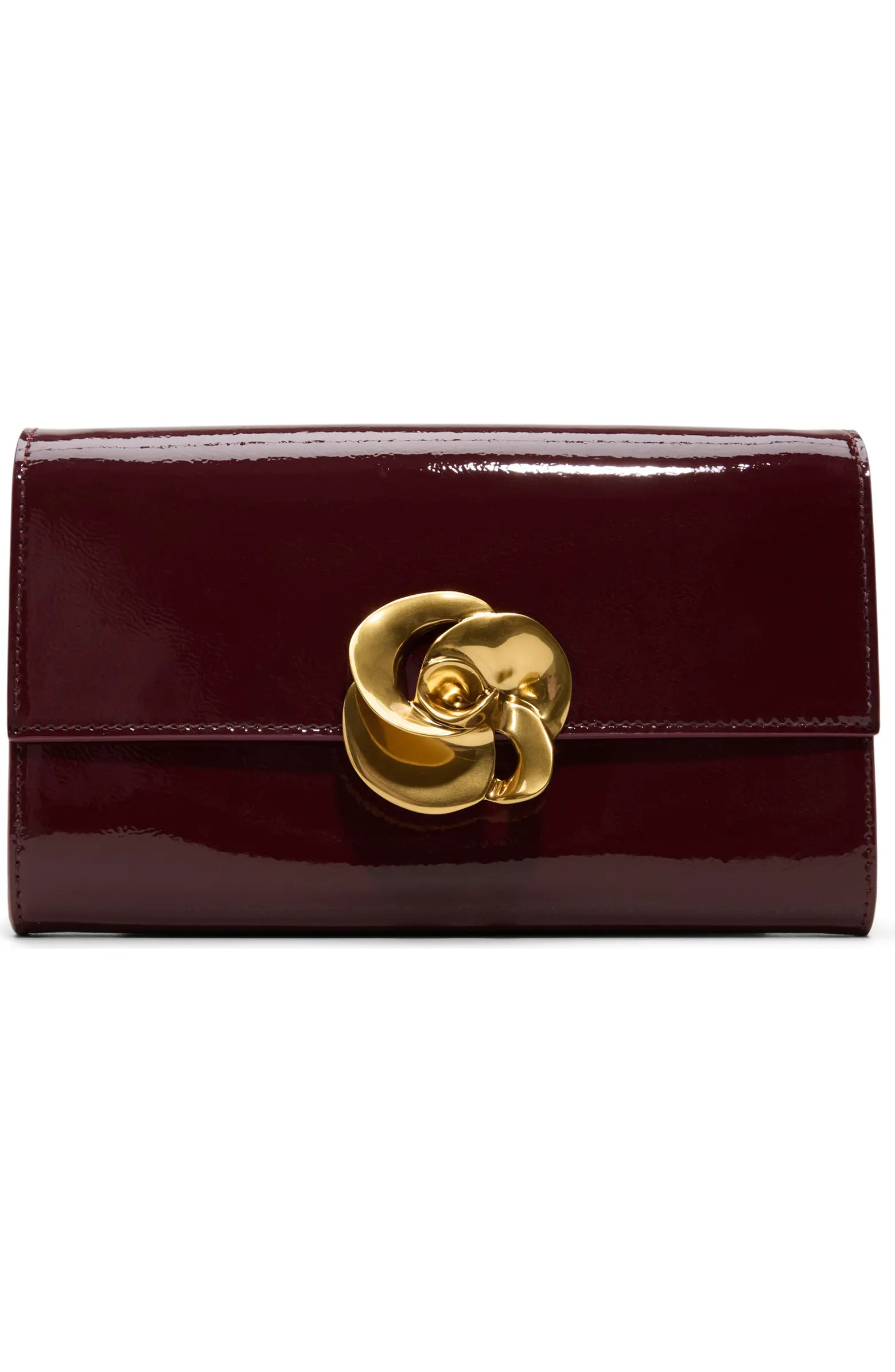 Kira Rose Leather Clutch | Nordstrom