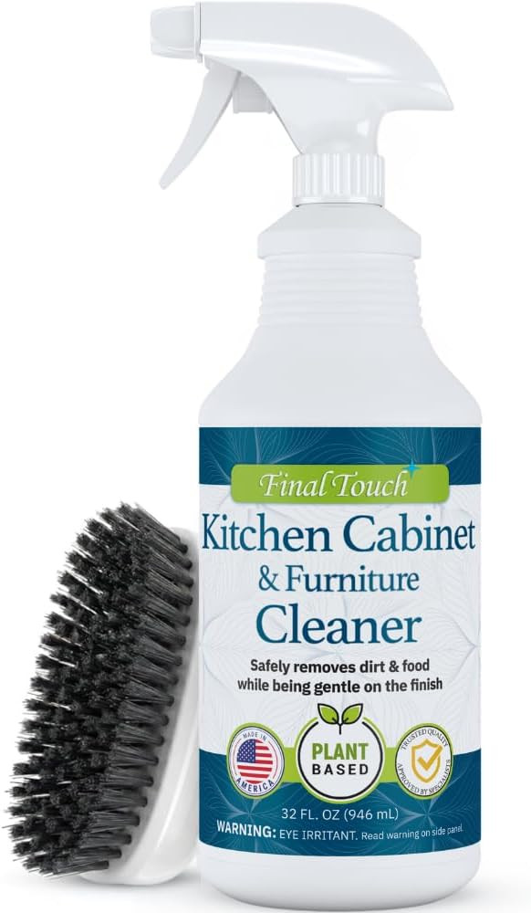 Kitchen Cabinet Cleaner - Plant Based Cleaner Solution, Safe on Paint and Wood, Safe for Daily Us... | Amazon (US)