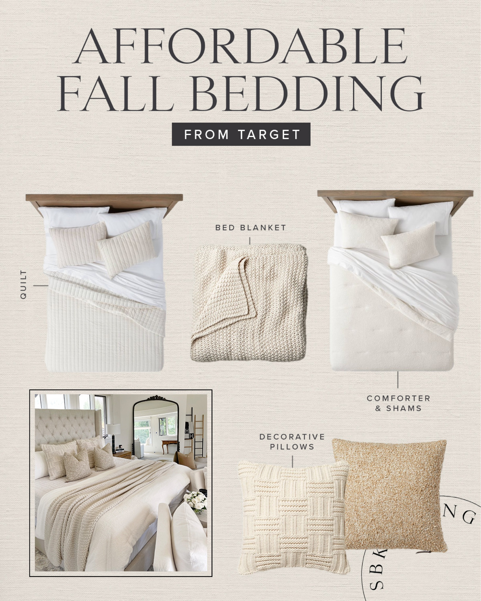 H O M E \ affordable fall bedding from target🍂 refresh your bedroom today!

Home decor 

#LTKSeasonal #LTKhome