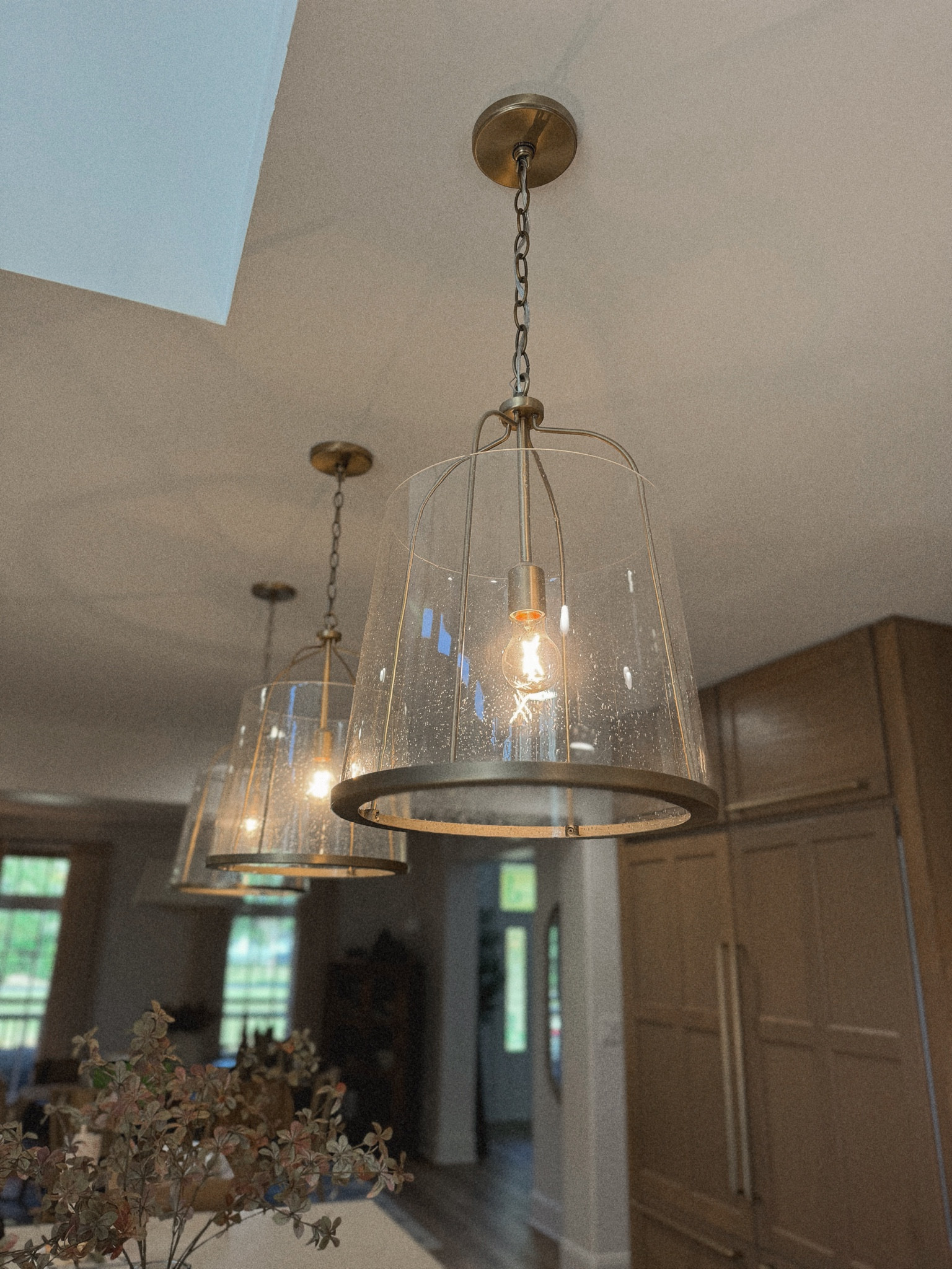 Our kitchen island lights💡✨🤎 I can’t even begin to explain how happy I have been with these from @wayfair! We had tons of options & looked for months & these were most definitely the winner for the look we were going for, the PRICE & the quality! Highly suggest! 👏🏼 currently on sale too! 

#OnlyAtWayfair #wayfairpartner #wayfair / home decor / home Reno / light pendants / neutrals / cozy home / home design / inspo / Holley Gabrielle 

#LTKStyleTip #LTKHome #LTKSaleAlert