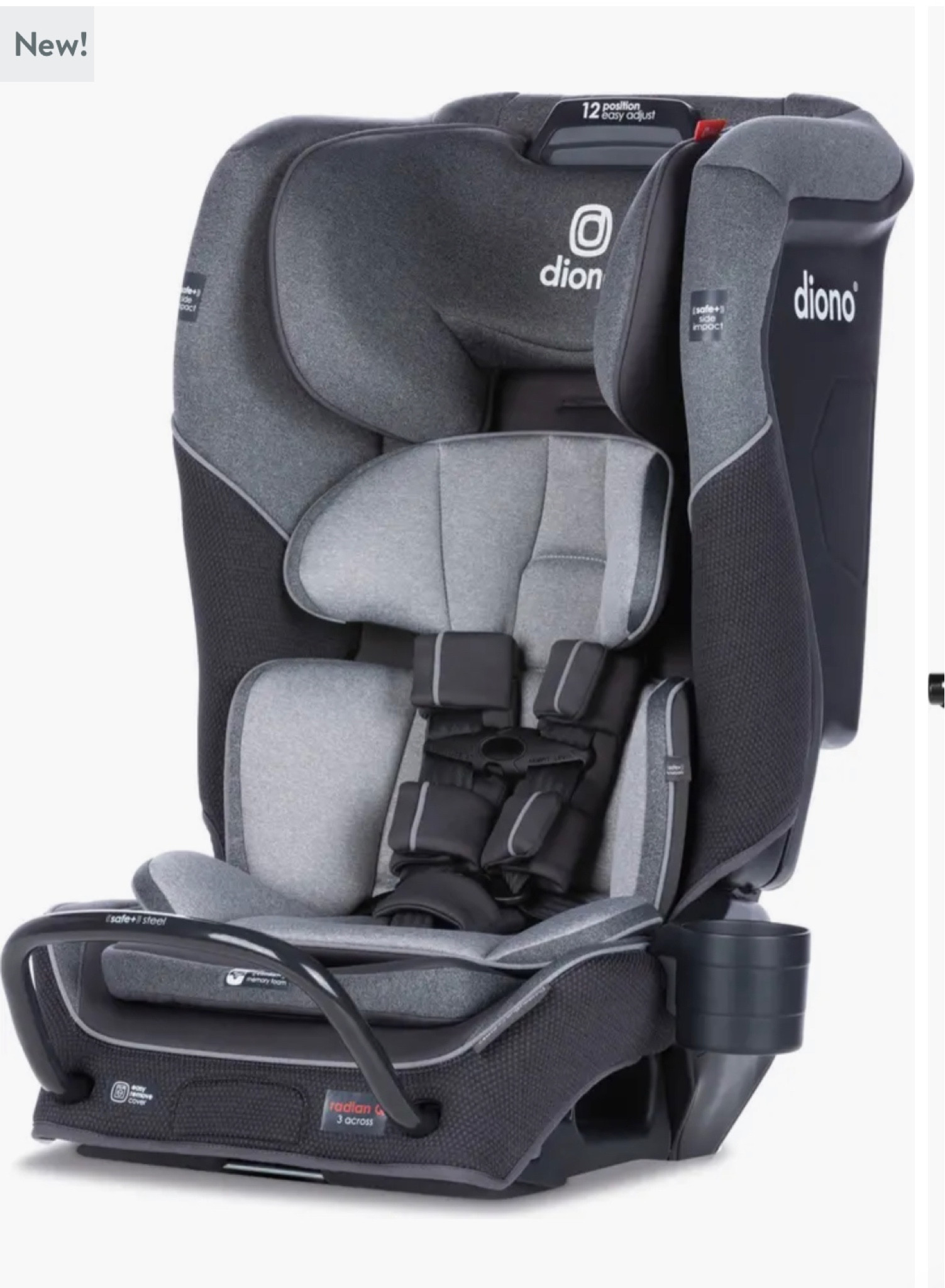 Great for smaller cars/ no third row/ small third row/ no bucket seats. Top safety. Great pick for smaller cars or if you need to put 2 or even 3 kids across one row!! 

#LTKbaby #LTKxNSale #LTKfamily