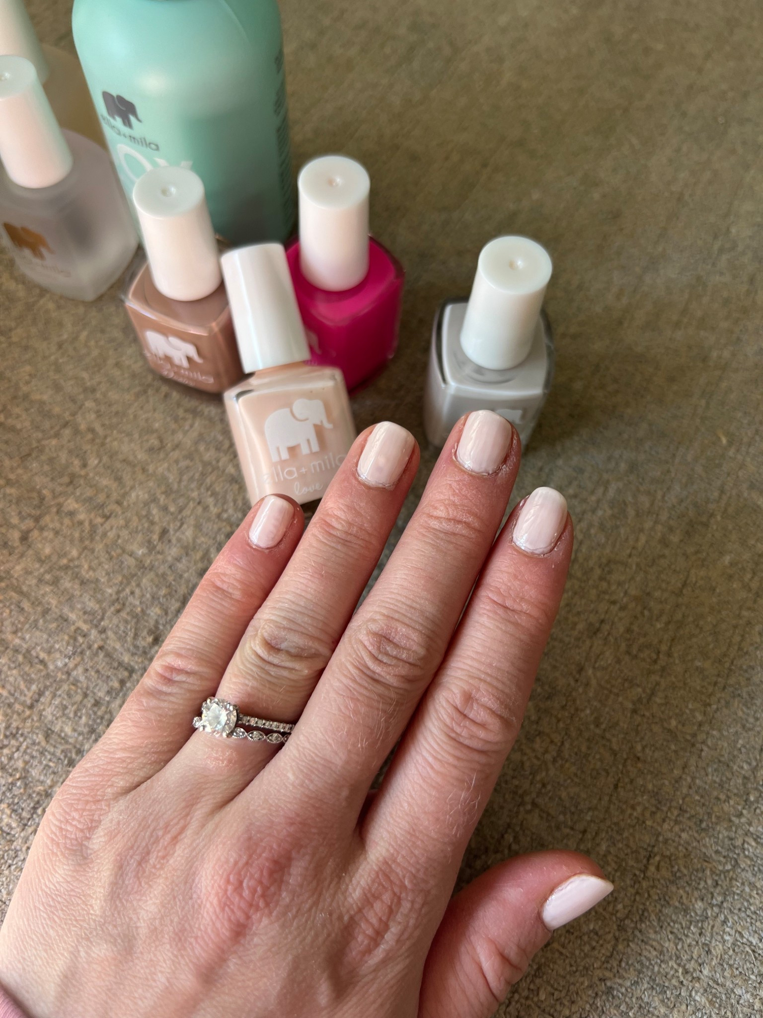 the best nail polish ever with better-for-you ingredients! 
COLORS: Stonehearted, barely pink, i pink i love you and desert suede 

#LTKBeauty #LTKSaleAlert #LTKFindsUnder50