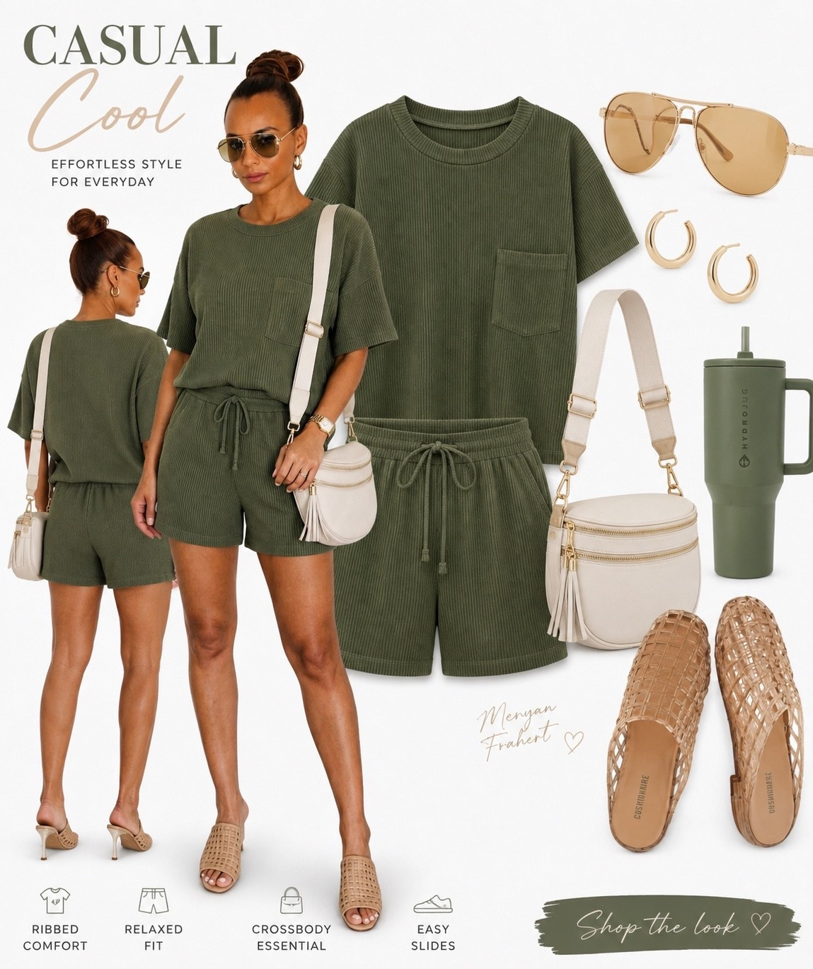 Casual, comfy & effortlessly put together 💚 This Amazon set is such an easy everyday look—just add neutral accessories and go! ✨

#AmazonFashion #AmazonFinds #CasualStyle #EverydayStyle #LTKFinds #AmazonStyle

#LTKootd
