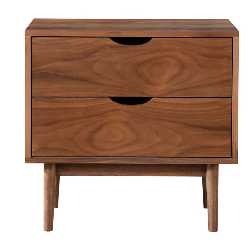 Indra Solid + Manufactured Wood Nightstand | Wayfair North America
