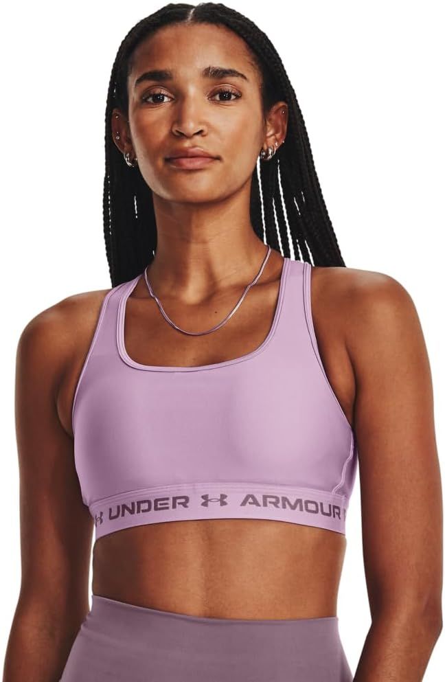 Under Armour Women’s Crossback Mid Impact Sports Bra | Amazon (US)