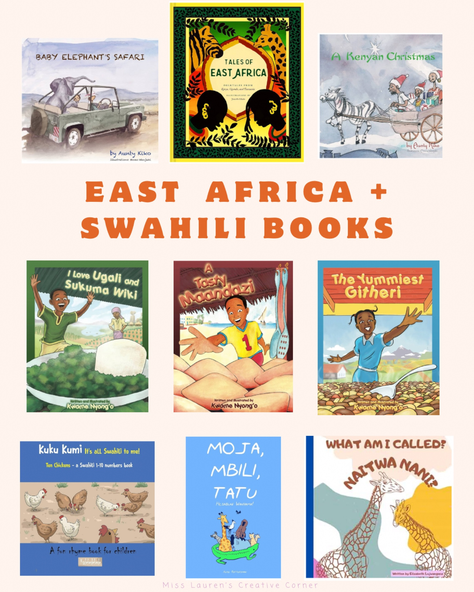 Looking to add more global stories to your bookshelf?
These titles—set in East Africa or woven with Swahili words—are perfect for sparking curiosity, celebrating culture, and building a more inclusive library. Whether you’re a teacher refreshing your classroom reading corner or a parent wanting to broaden your child’s worldview, these picks are thoughtful, engaging, and full of heart 💚

#LTKBump #LTKKids #LTKHome