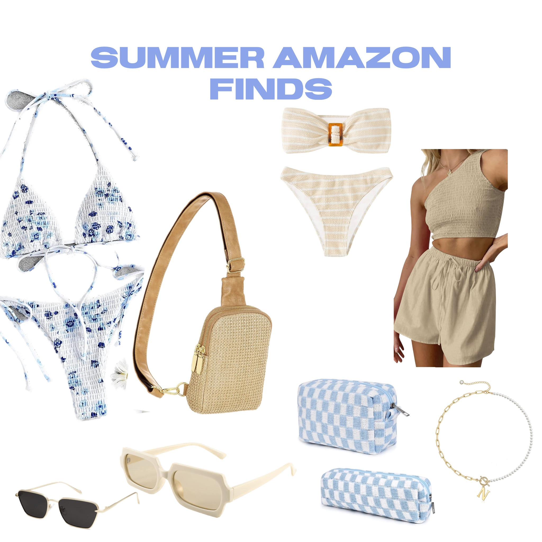 Amazon summer finds! I’m so here for the neutral costal vibes 🌊