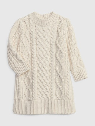 Baby Cable Knit Sweater Dress | Gap (US)