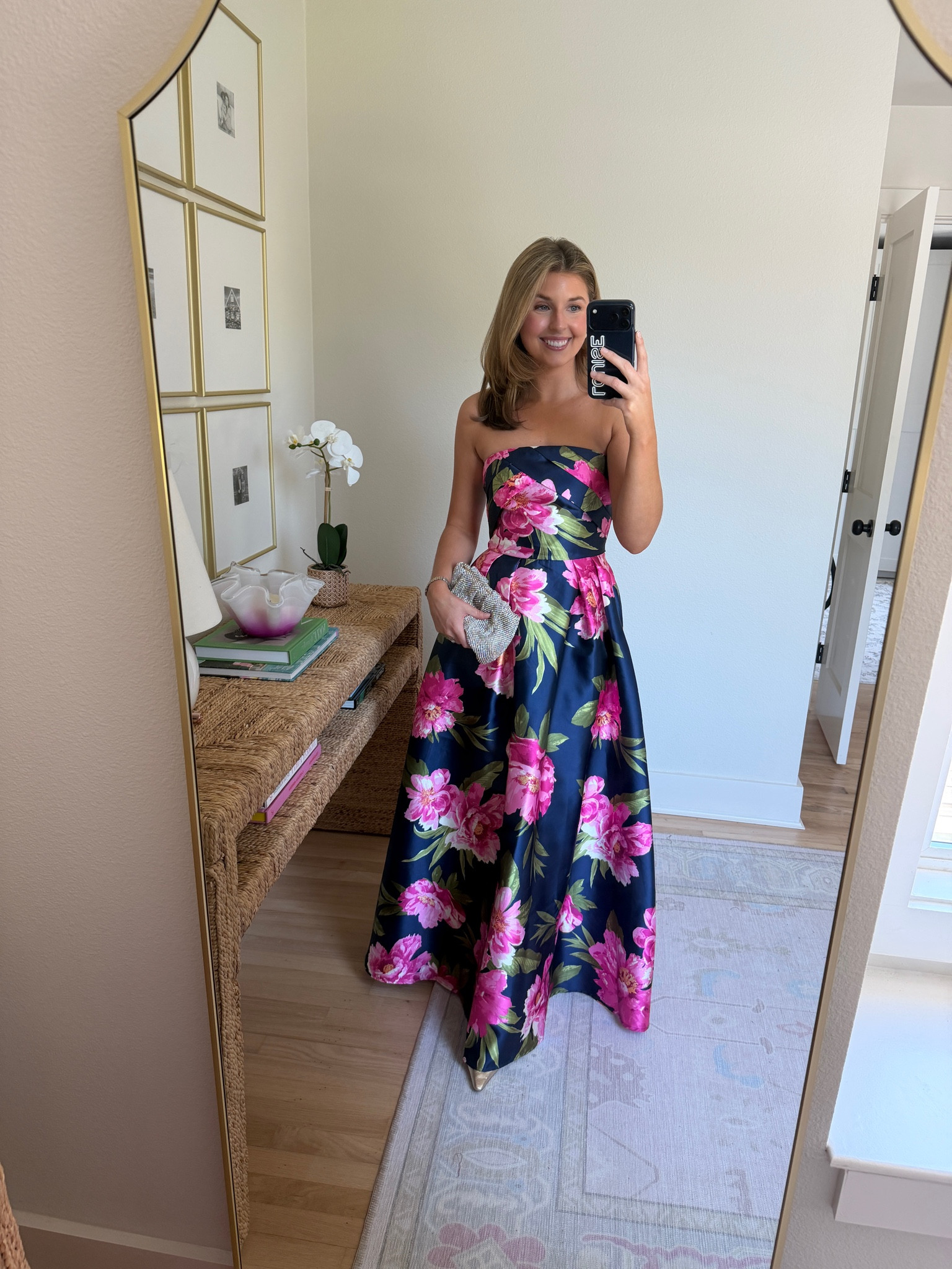 Black tie wedding guest under $200! Wearing a S