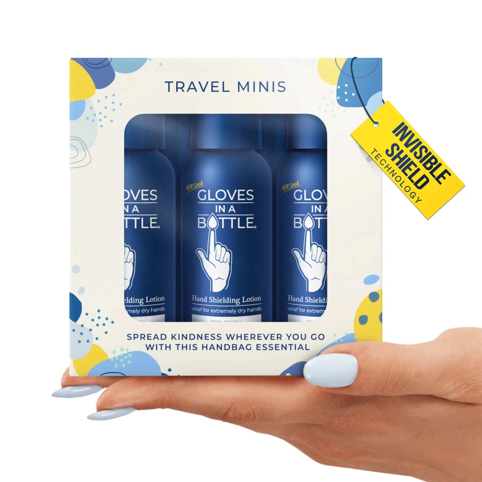 Gloves In A Bottle Shielding Lotion, Travel Minis Gift Set (3 pack 2 oz bottles) | Walmart (US)