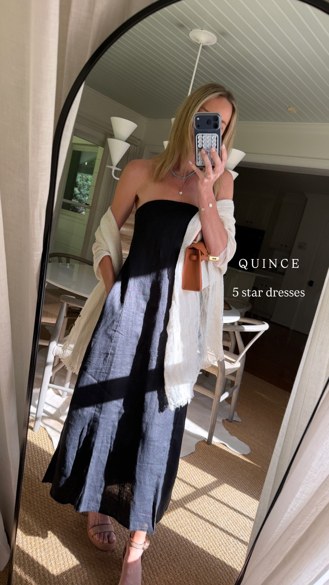  5 star @onequince dresses to shop now…so good! XO #quincepartner @Quince 
