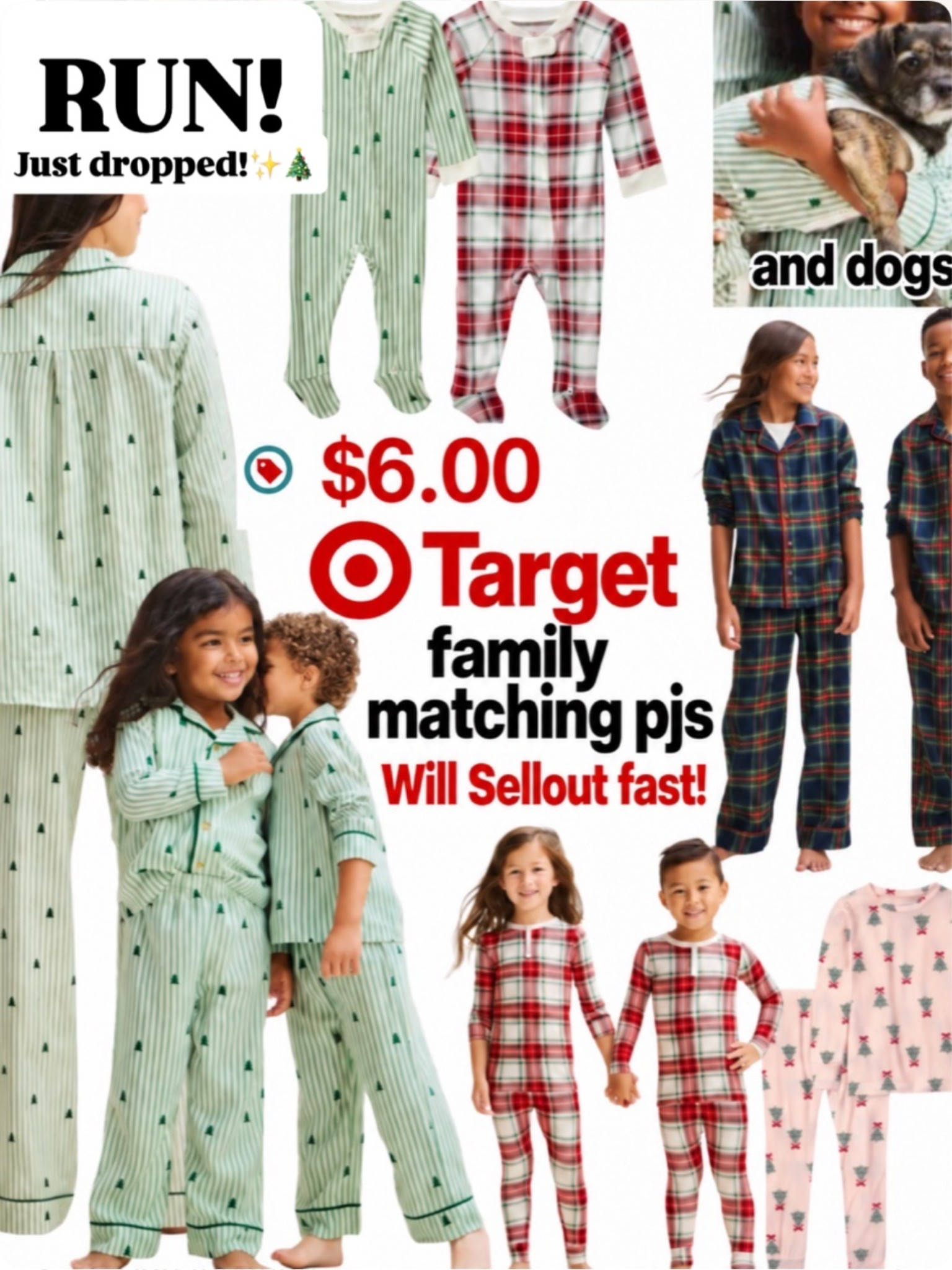 TARGET🎯 Deals you’ll Love!👌 $6 family matching PJs will sellout SO fast🎄🎄🎄! $6 kid and baby outfits! $12 two piece sets, $10 home buys, $12 shoes and so many more buys that will blow your mind!✨

✨SIZING✨Everything is petite friendly I’m 5’2” 125lbs wearing small top/dress and small/4 bottoms 
.

 Target outfit, fall dress, target kids, toddler girl, baby girl clothes, fall girls dress, translating dress, kids clothes, fall boys clothes, toddler clothes, toddler girls clothes, boots, plaid dress, plaid skirt, fall stems, fall leaves, magnolia, Target home, target sale, Walmart jeans, fall clothes, found it on Amazon, spring dress, Tuckernuck, fall shoes, target shoes, Walmart shoes, sandals, shoes, SPANX, Walmart finds, Walmart set, 2 piece set, Walmart sale, Skincare, anti aging skin care, pdrn, red light therapy,  jeans,, 

Follow my LTK @nikkiferrara on the @shop.LTK app to view this post and get my exclusive app-only content!
#ltkbaby #ltkkids #ltksale