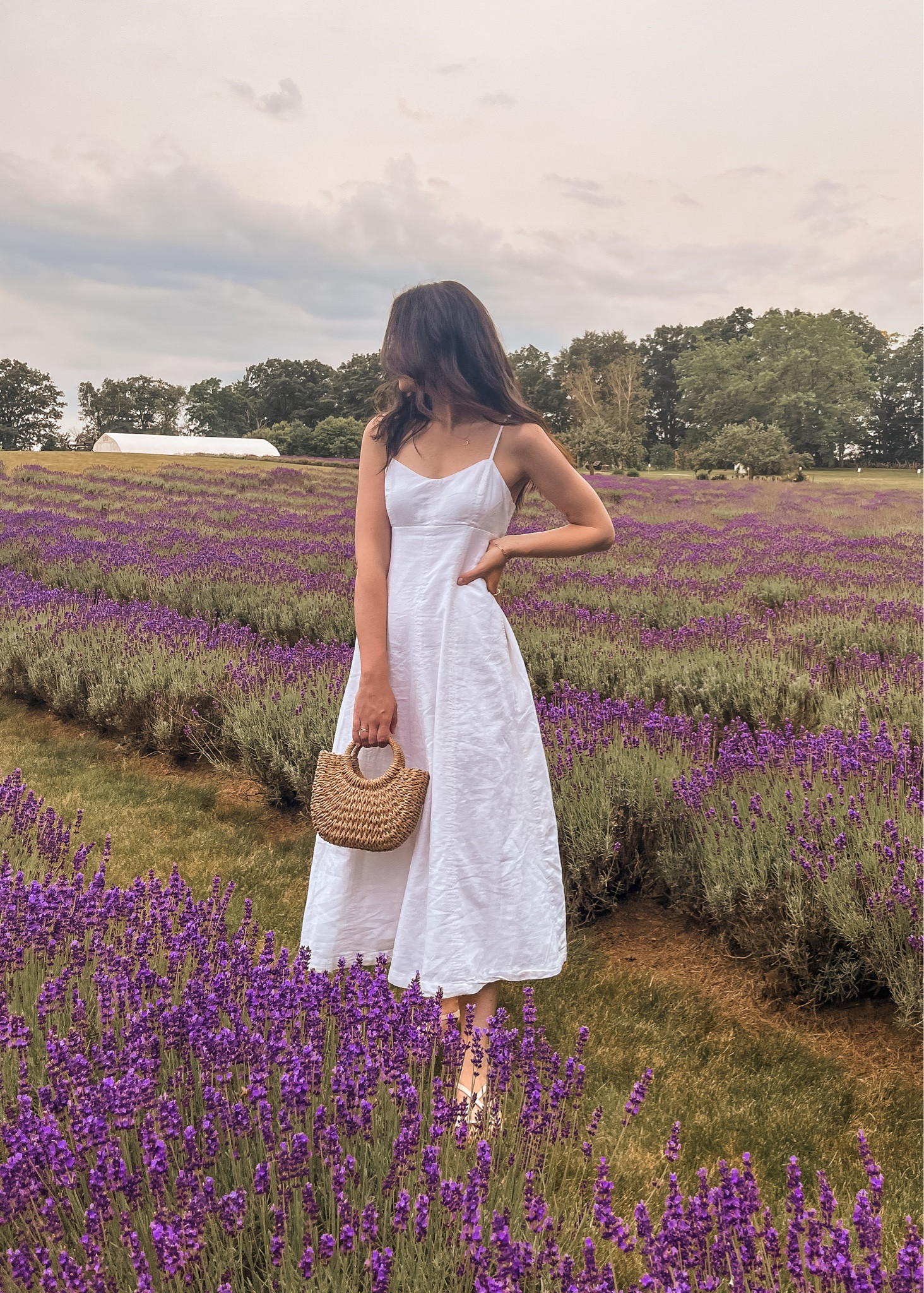 Oversized V-Neck Linen-Blend Tunic … curated on LTK