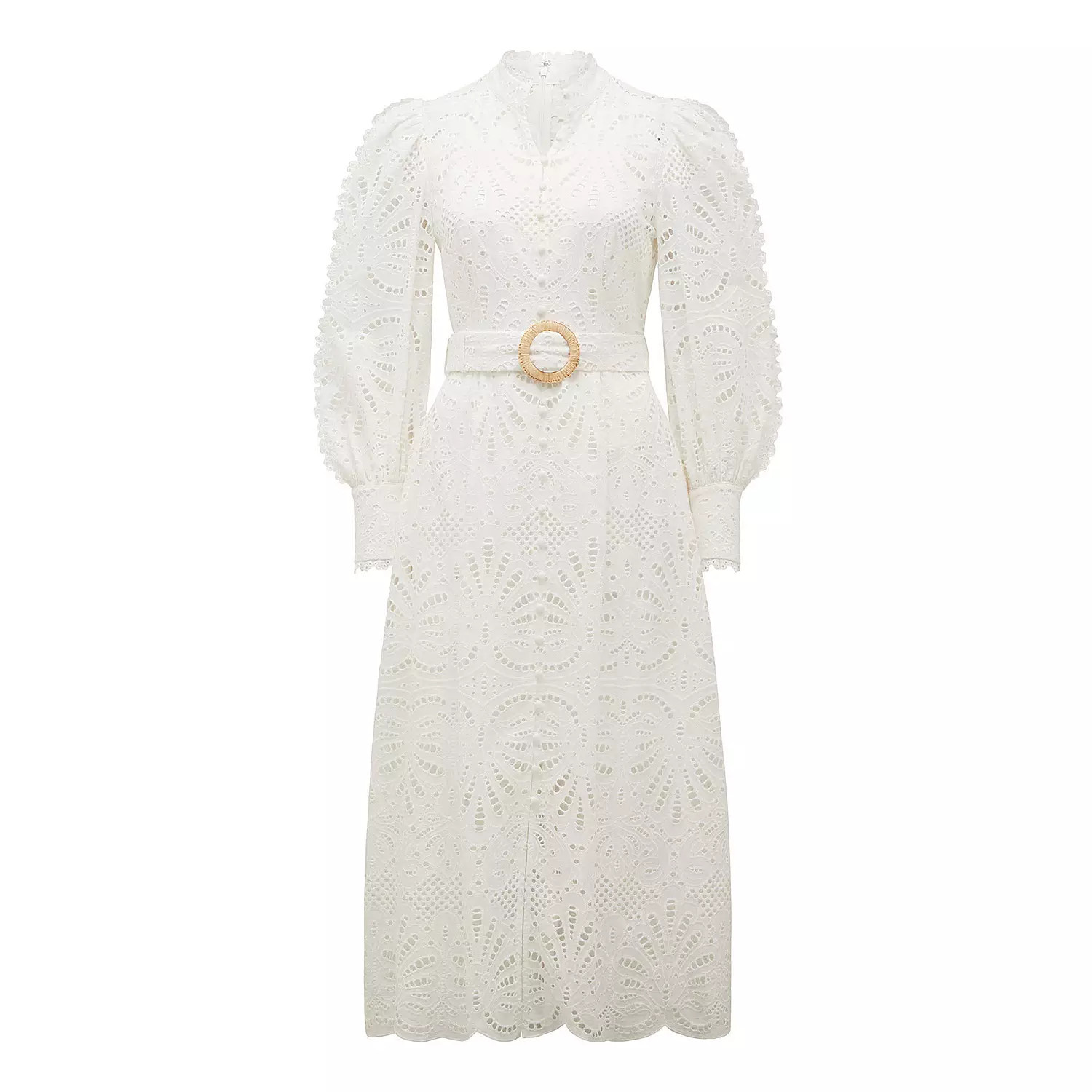 Embroidered Shirt Midi Dress | Brown Thomas (IE)