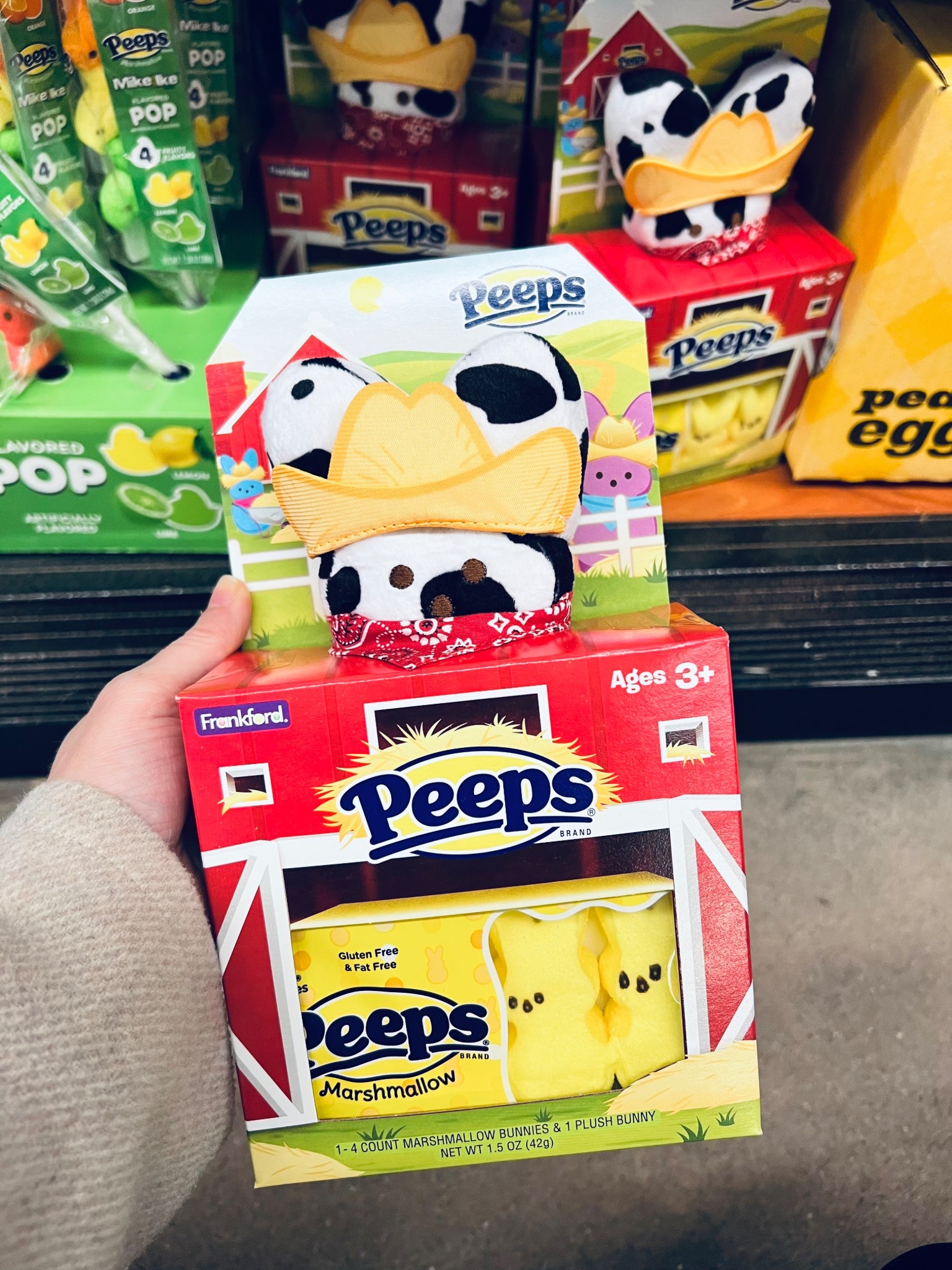 My daughter spotted this and immediately added it to the cart — and honestly, I couldn’t blame her!
How stinkin’ cute is this Peeps Plush Get Ready With Me Gift Set?!

It comes with a little plush bunny AND marshmallow Peeps — and yes, there are multiple styles to choose from while they’re still in stock!

Such a fun little treat for Easter baskets, spring surprises, or just because.
Warning: once they see it… it’s game over.

#LTKGiftGuide #LTKKids #LTKSeasonal