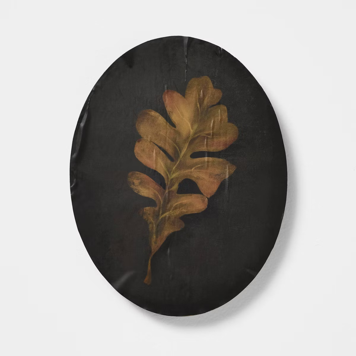 8"x10" Moody Leaf Painted Board Wall Art - Threshold™ designed with Studio McGee | Target