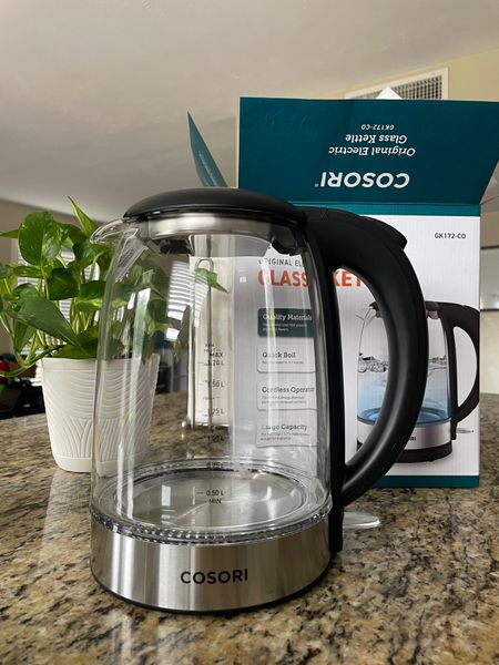 The best electric water kettle you will ever need🙌🏽 My saving grace when it comes to cleaning, cooking, & making hot drinks😍

You can snag it over on Amazon for   $28 and is on prime💗

#KitchenMustHaves #KitchenToils #LTKAmazon

#LTKfindsunder50
