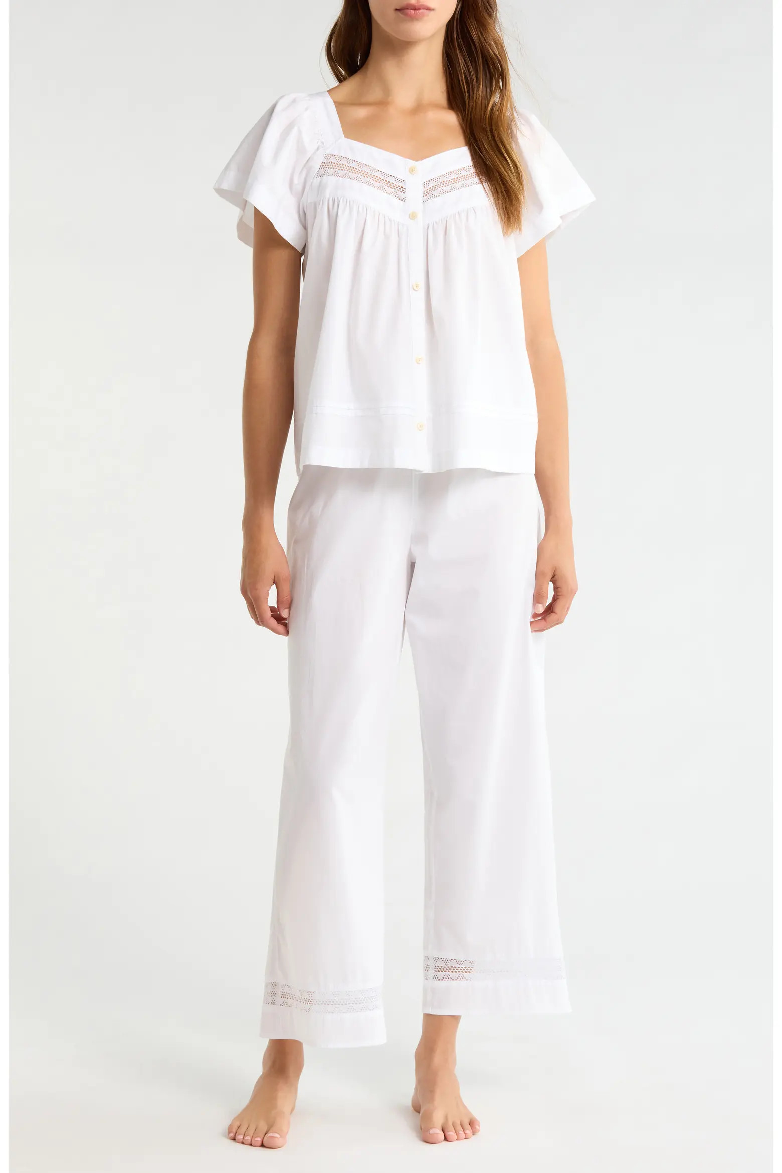 Gingham Cotton Pajamas (Women) | Nordstrom | Nordstrom