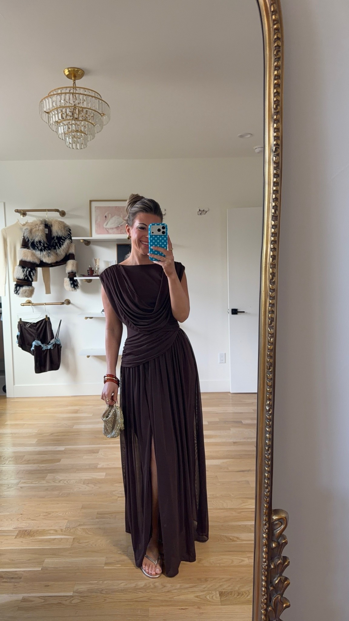 brown draped gown with cap sleeves, a gathered waist, and a side leg slit amazon fall formal event & wedding guest dress ✨🍂

Im 5’4” and wearing my usual small/2 in all

revolve: tulip

amazon fashion, amazon dresses, amazon finds, amazon outfit ideas, amazon summer outfits, affordable fashion finds, resortwear, resort outfits, vacation outfits, vacation dresses, beach vacation outfits, summer vacation outfits, tropical vacation outfits, vacation outfit ideas, summer wedding guest dresses, wedding guest dresses, cocktail dresses, semi-formal dresses, black tie wedding guest dresses, destination wedding guest dresses, garden party dresses, wedding guest outfit ideas

#LTKgrwm #LTKWedding #LTKU