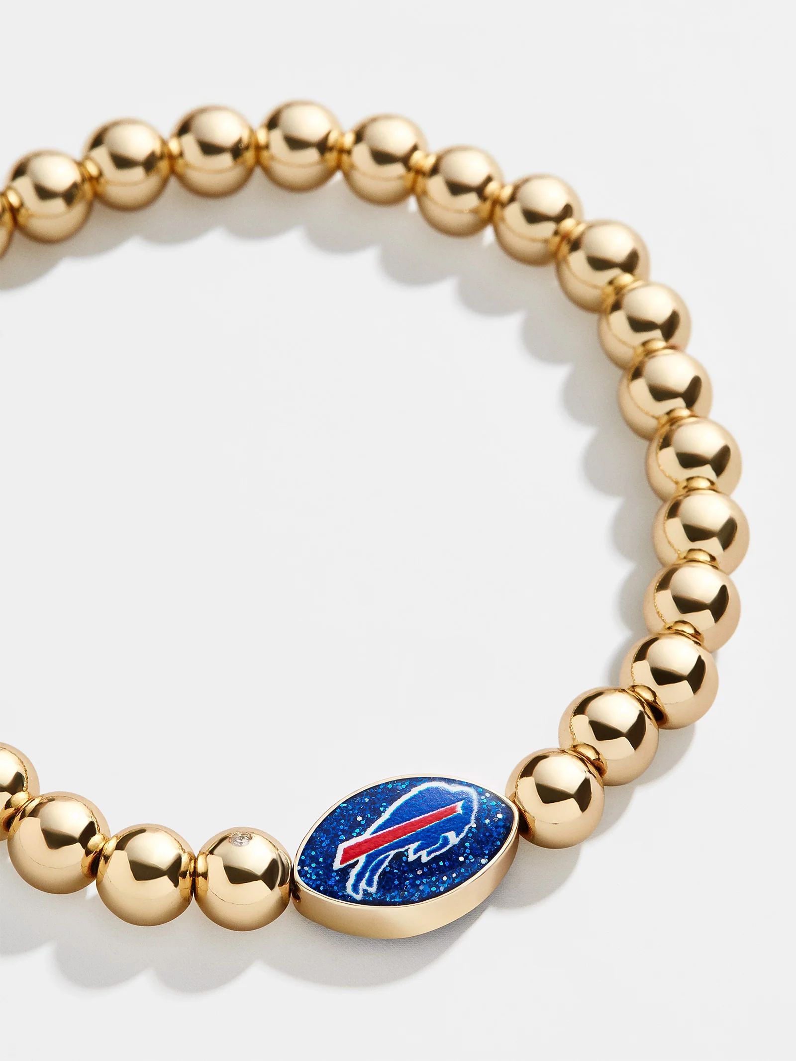 Buffalo Bills Gold Pisa Bracelet | BaubleBar (US)