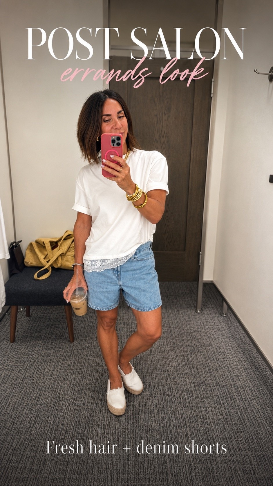 summer outfits over 40
Denim shorts

#LTKootd #LTKOver40 #LTKPetite