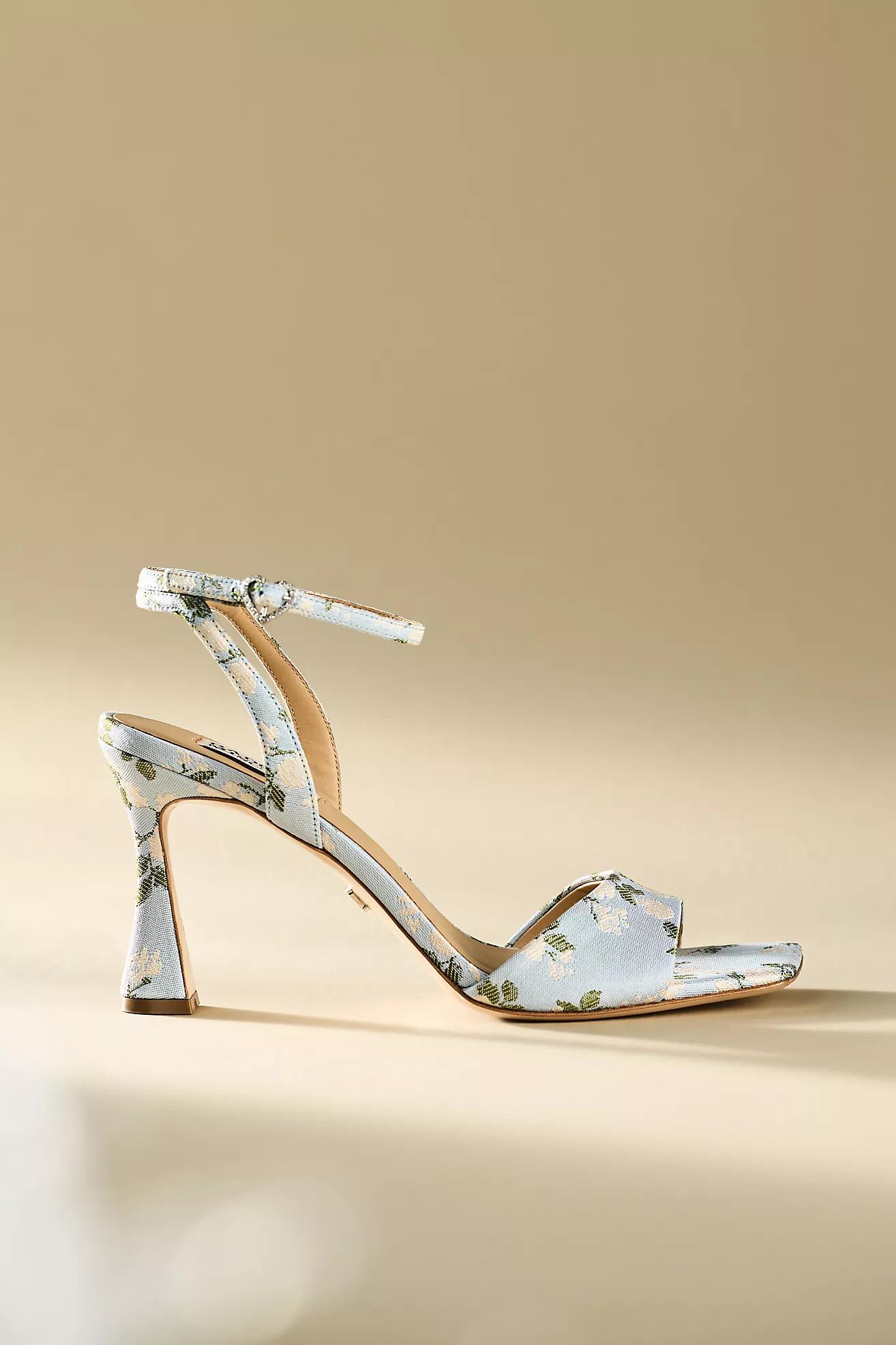 Badgley Mischka Cady Jacquard Heels | Anthropologie (US)