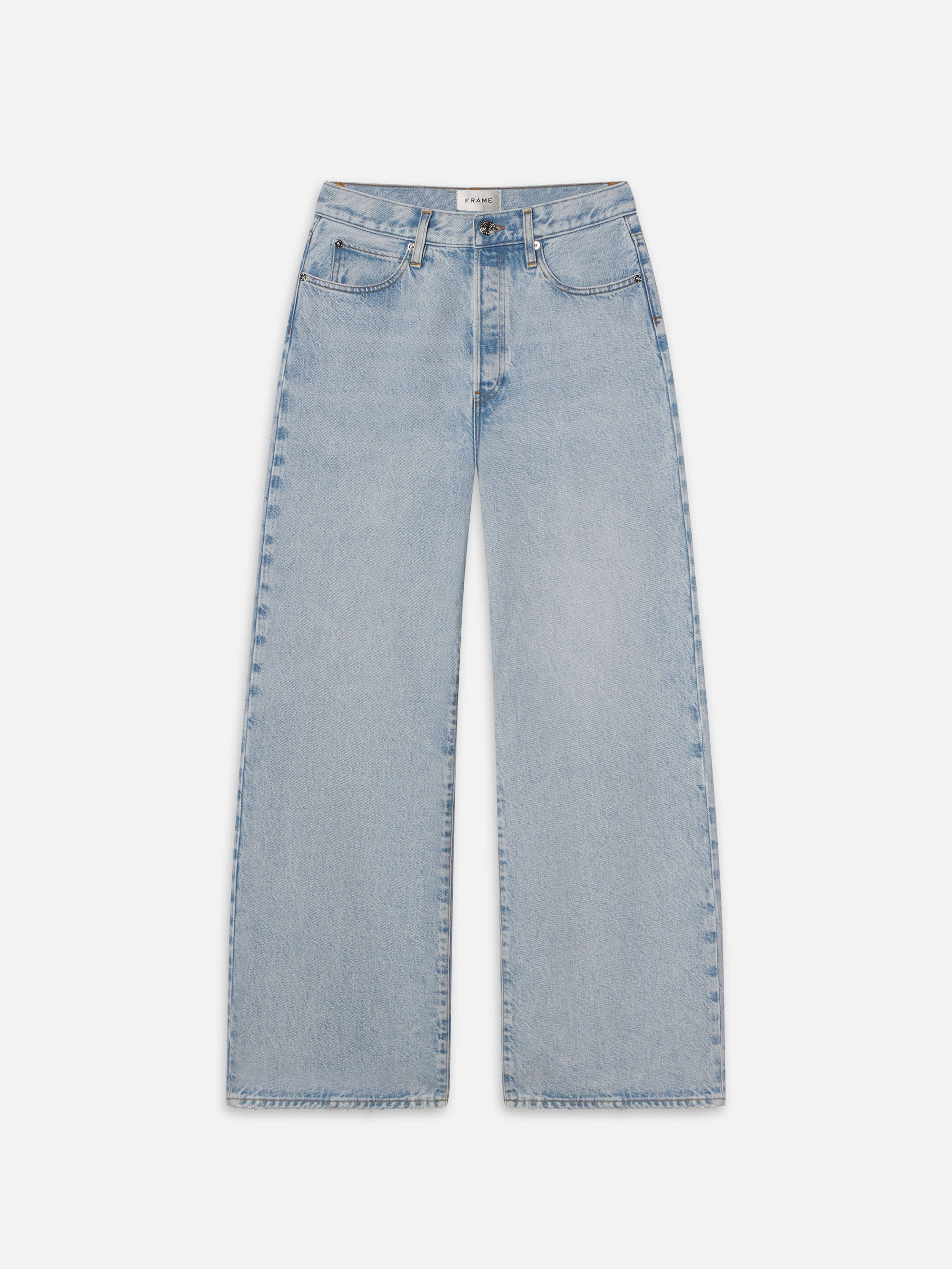 Le Low Baggy Wide Leg  in  Ettie Grind | Frame Denim