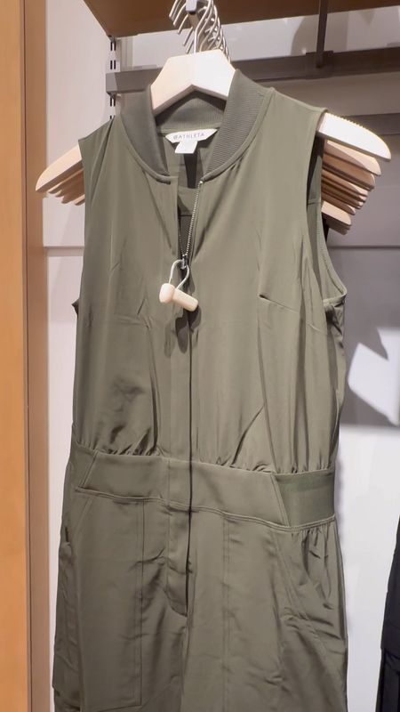 Did a little shopping. What do we think about this utility jumpsuit from athleta? It comes in multiple colors and also comes in a shorter romper form. 
As a shorty I definitely have to hem it.

#LTKFindsUnder100 #LTKFitness #LTKStyleTip