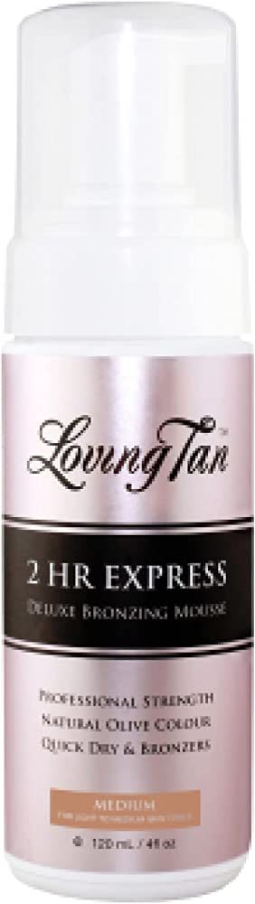 Loving Tan 2 Hour Express Deluxe Bronzing Mousse - Medium | Amazon (US)