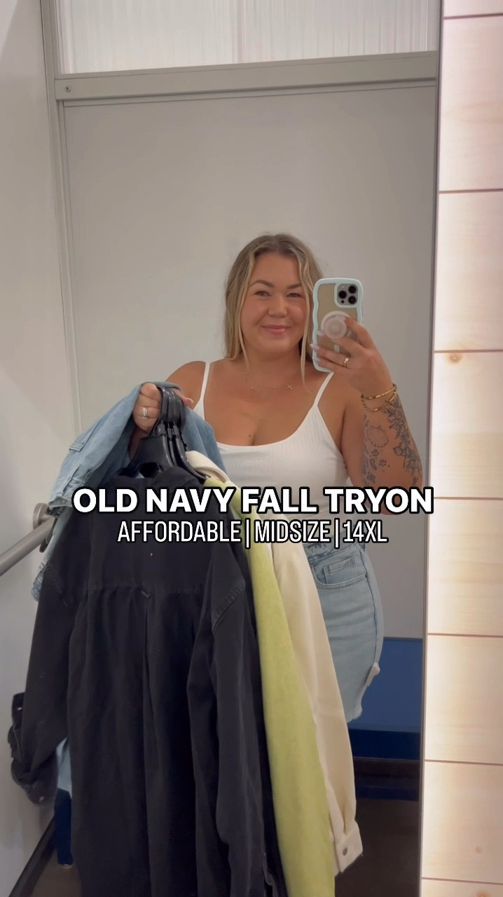 Such good finds for fall that fit us midsize mommas while being affordable! 
📏 I’m 5’4” / 32 pant / size 14 / XL
📏 shorts & jeans size 16 (I tend to size up with the numeric sizes)
📏 jackets I sized down to a L (the black one isn’t online rn 😞)
📏 cardigan size xl
📏 sweatshirt size xl for oversized look, I’d get the L for a normal look

#LTKcurvy

#LTKSeasonal #LTKMidsize