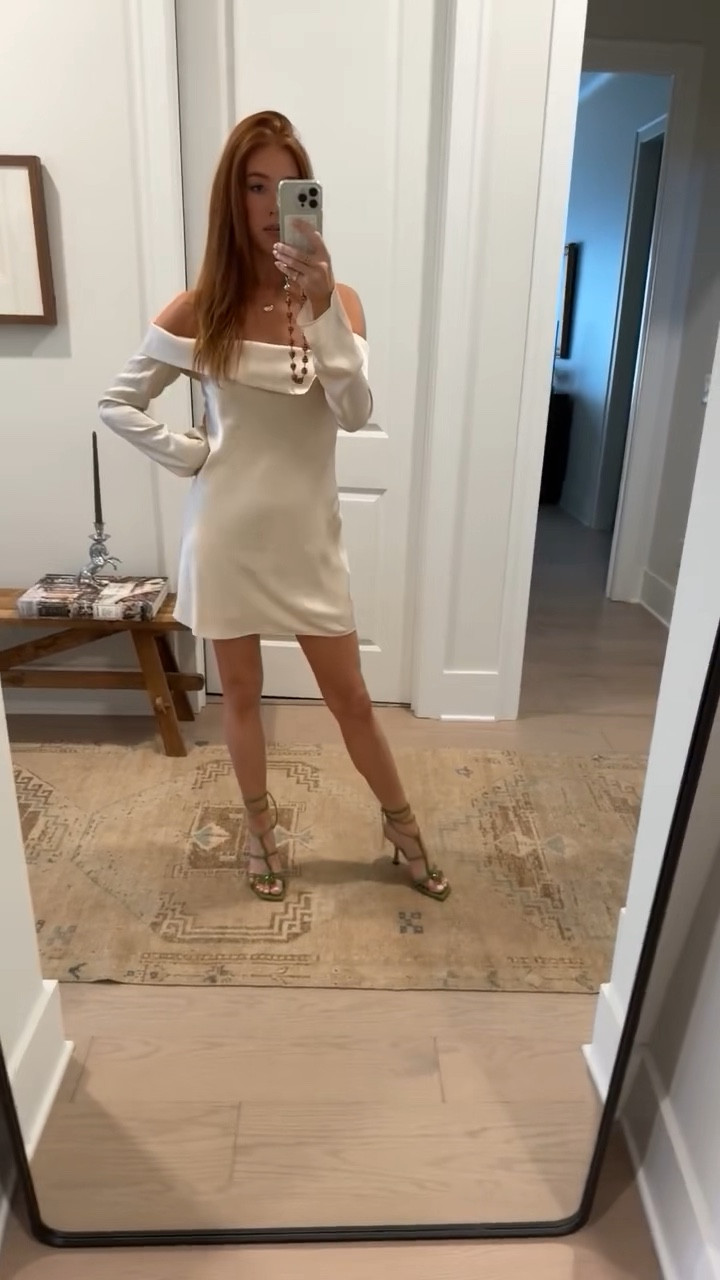 Outfit of the night to celebrate Taylor’s birthday! This dress is stunning (I almost got married in it!) and comes in a couple other colors

#LTKStyleTip