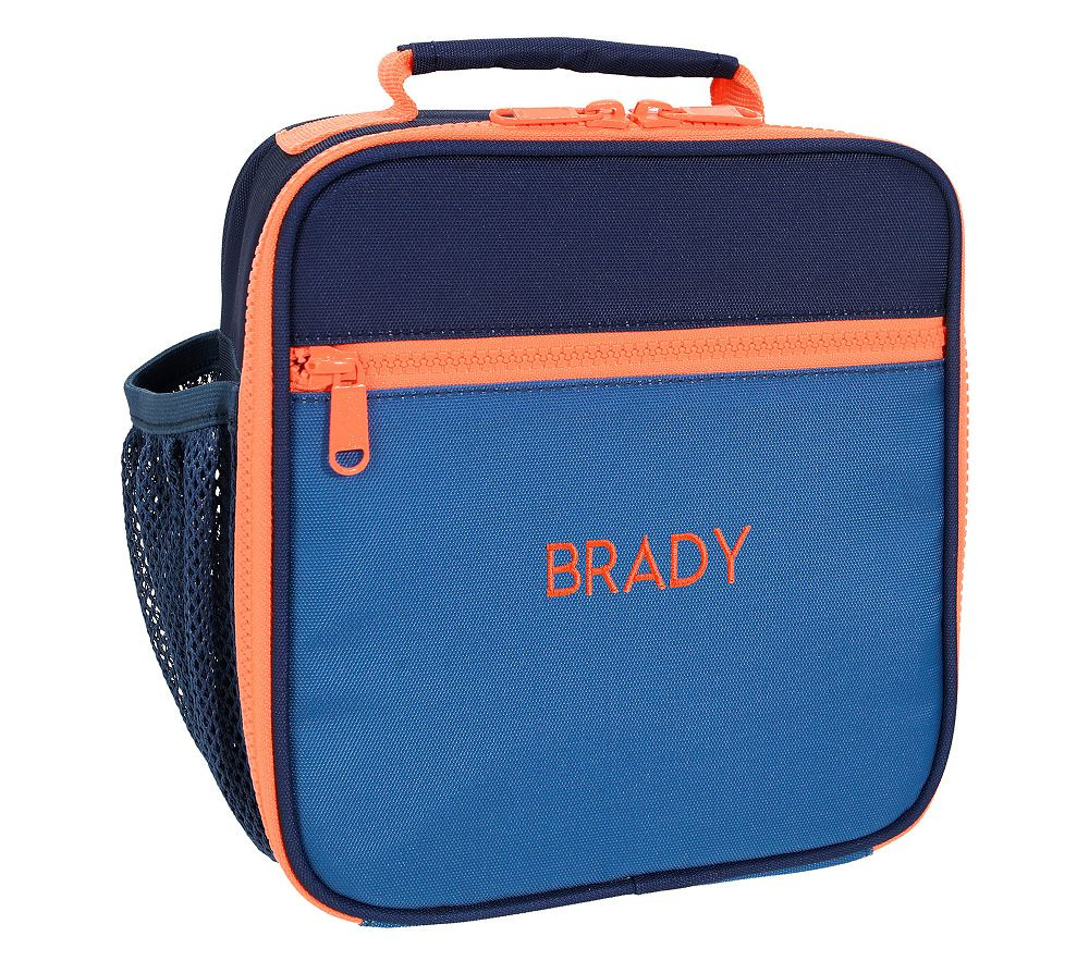 Astor Blue/Navy Lunch Boxes | Pottery Barn Kids