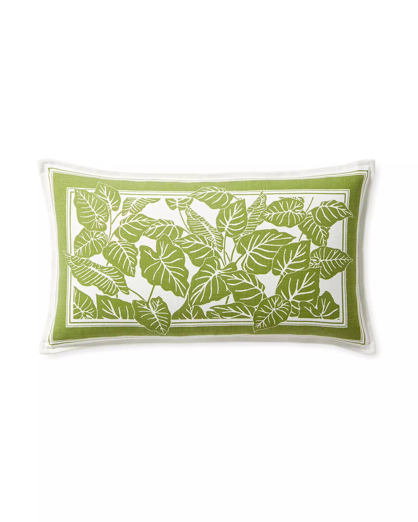 Frond Outdoor Pillow Cover | Serena and Lily