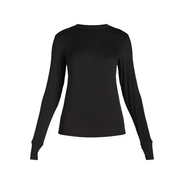 Avia Women's Outdoor Tee with Long Sleeves, Sizes XS-XXXL | Walmart (US)