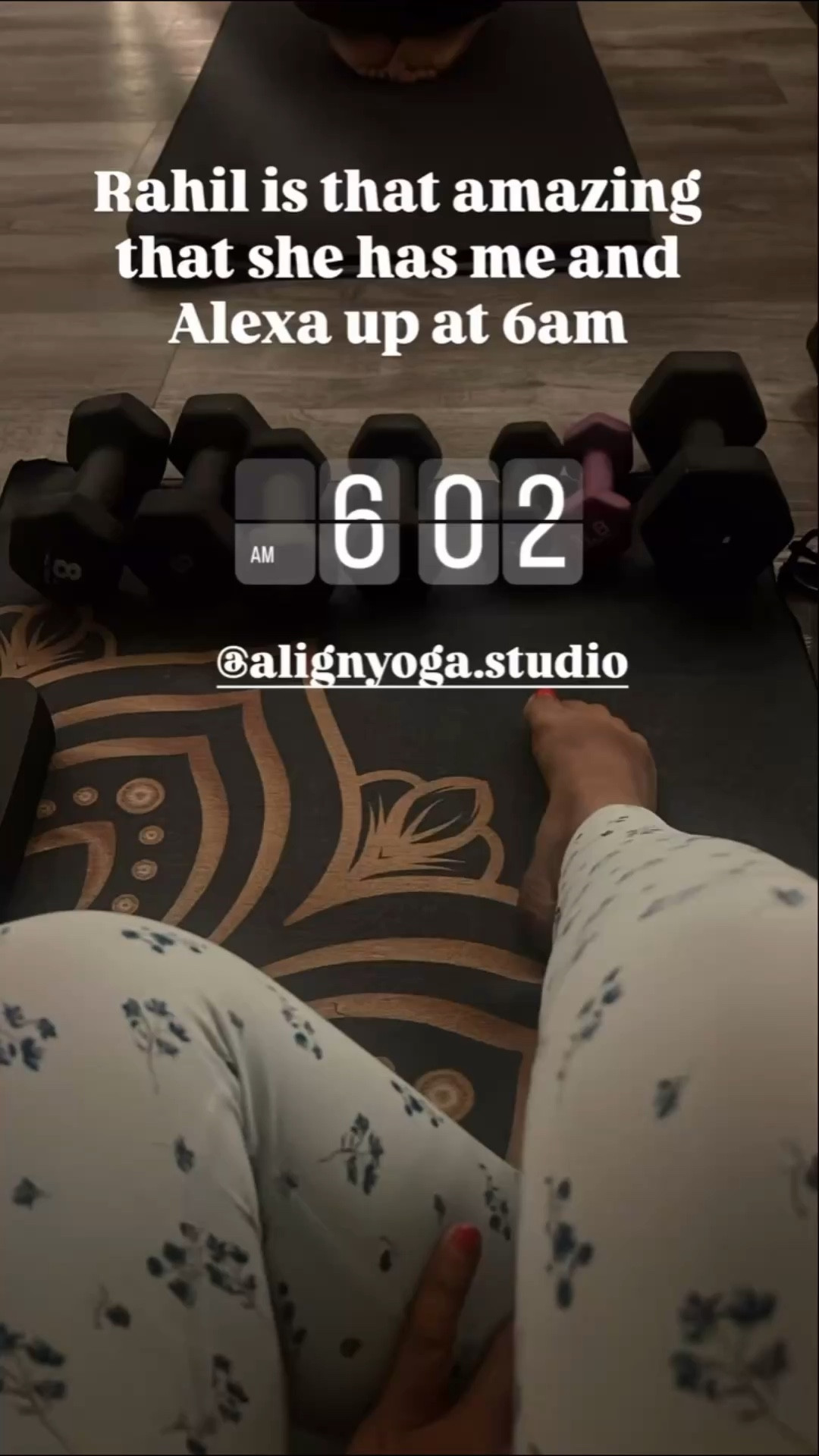 This morning at 6 AM, Alexa and I joined Rahil for a sunrise workout, and it was exactly the reset we needed! 🌅💪

Using my Gaiam yoga mat with the Gold Mandala yoga towel kept everything in place, sweat-free, and extra comfortable while we flowed through our poses. The towel’s grip and absorbency paired with the cushioned mat made the session effortless and focused.

For survivors rebuilding strength, routines like this can be an important step in reconnecting with your body, reducing stress, and creating small moments of empowerment each day.

Supporting wellness and healing through movement, in partnership with the Souza Foundation.

#SouzaFoundation #YogaForHealing #GaiamYogaMat #MandalaYogaTowel #MorningWorkout #HealingThroughMovement #SupportSurvivors

#LTKmorningroutine #LTKfitnessgoals #LTKOver40