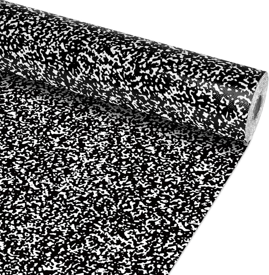 Black Composition Bulletin Board Roll Reusable Waterproof Erasable Black and White Non-Woven Fabr... | Amazon (US)