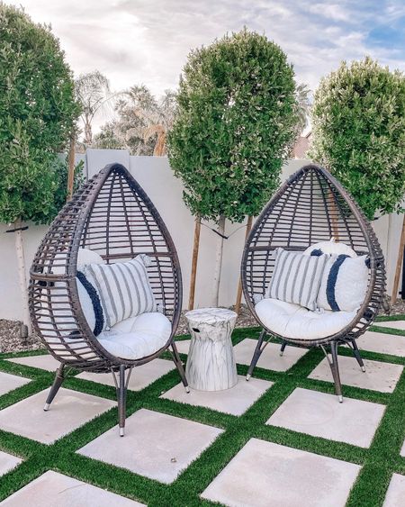 Our patio egg chairs…save over $130!!
Modern patio furniture 
Egg chairs 



#LTKsalealert #LTKhome #LTKFind