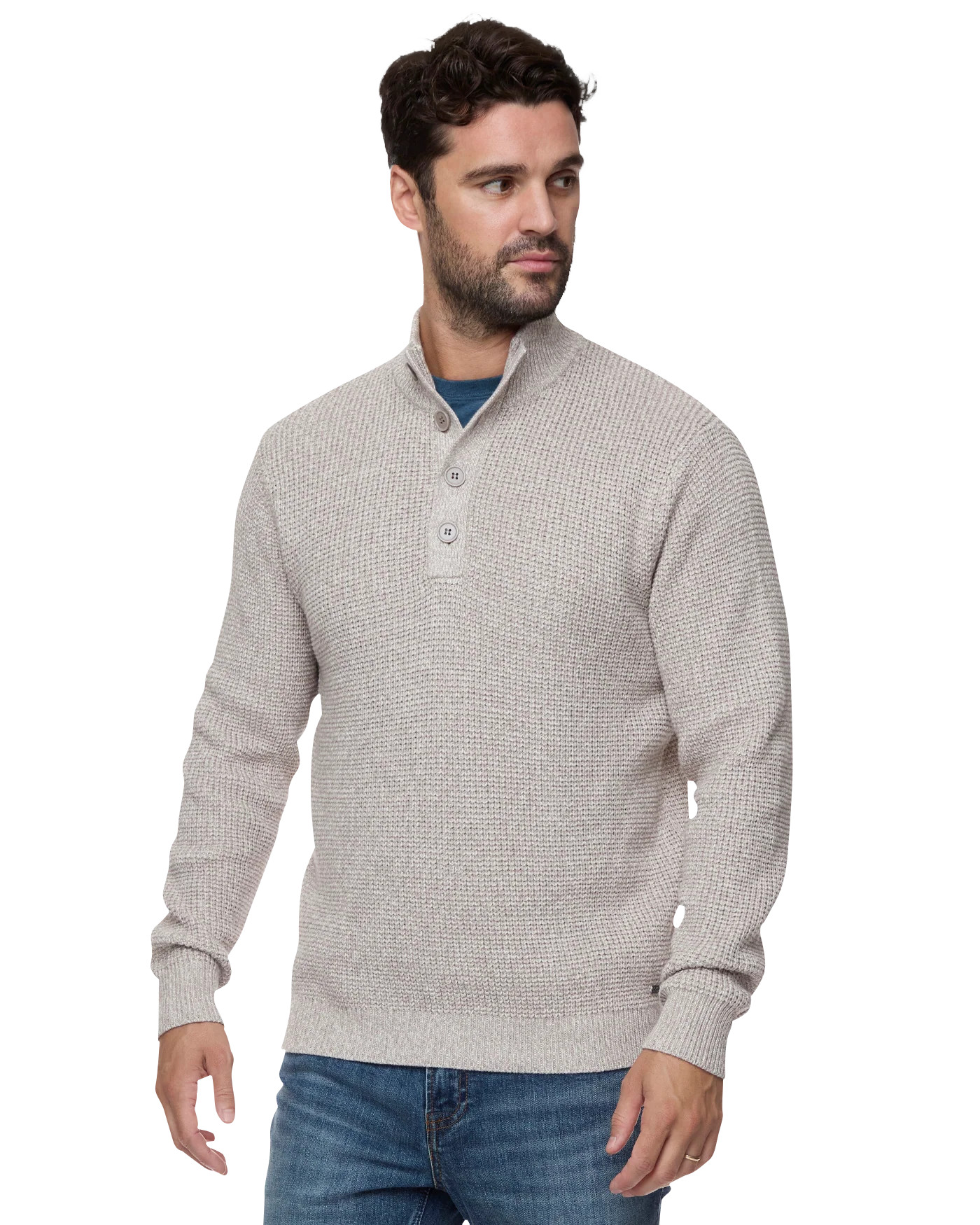 DENVER COOLING MOCK NECK SWEATER | Flag & Anthem