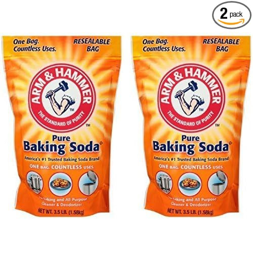 Arm & Hammer, Pure Baking Soda 3.5 lb. Stand-Up Bag | Amazon (US)